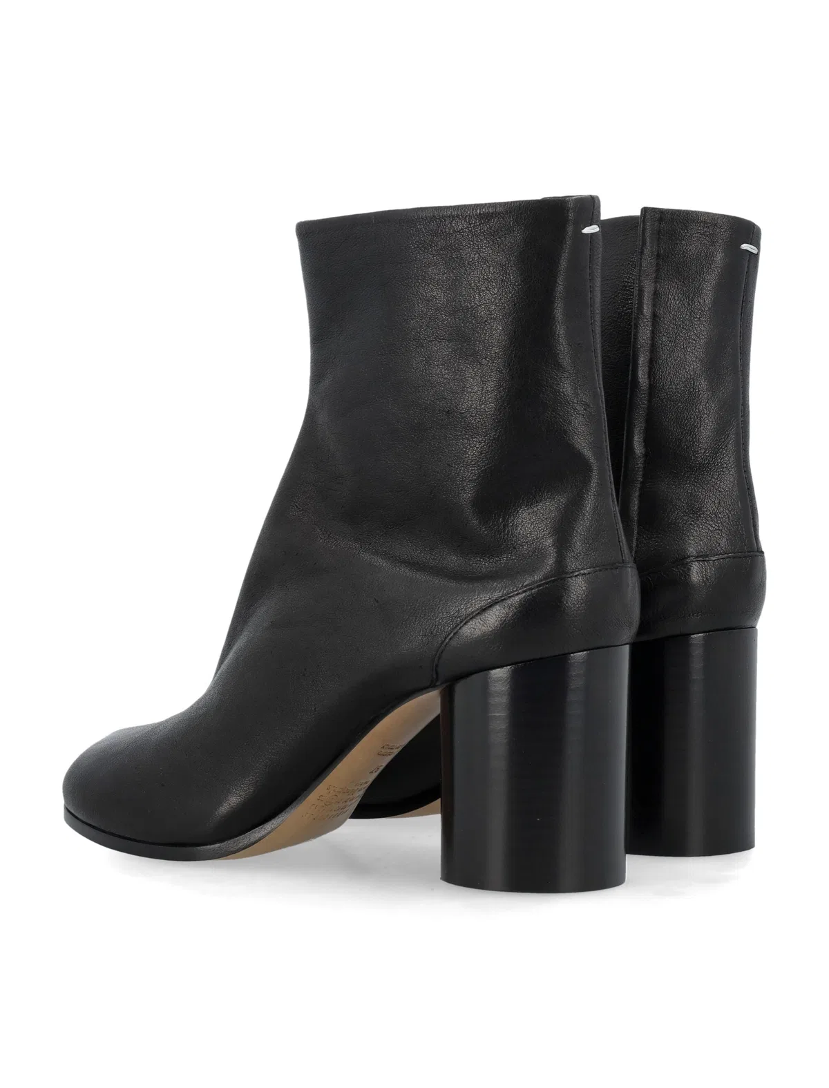 Maison Margiela Tabi Leather Ankle Boots