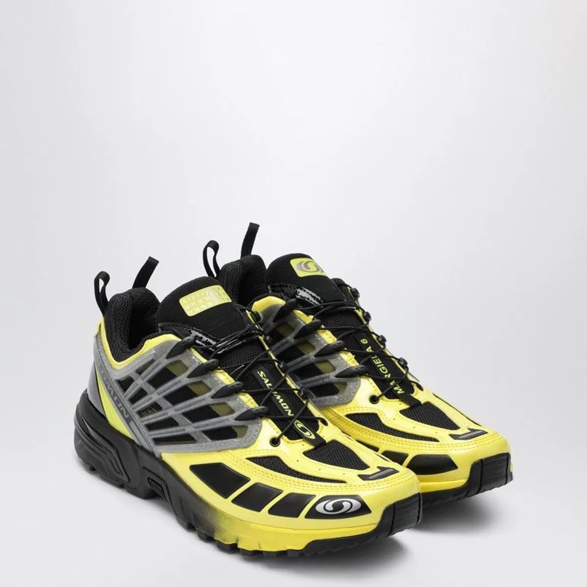 Salomon Martin Margiela Black/Yellow/Silver Acs Pro Sneaker