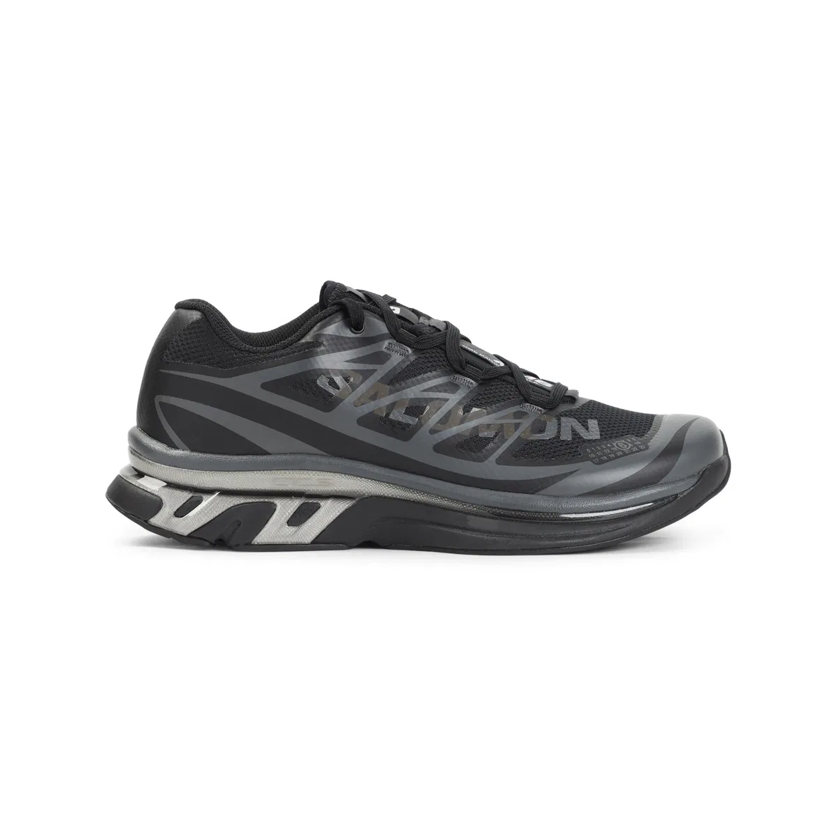 Mm6 x salomon Black And Asphalt Grey Xt Polyester Snea