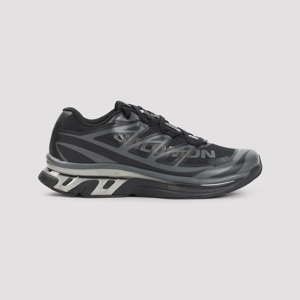 Mm6 x salomon Black And Asphalt Grey Xt Polyester Snea
