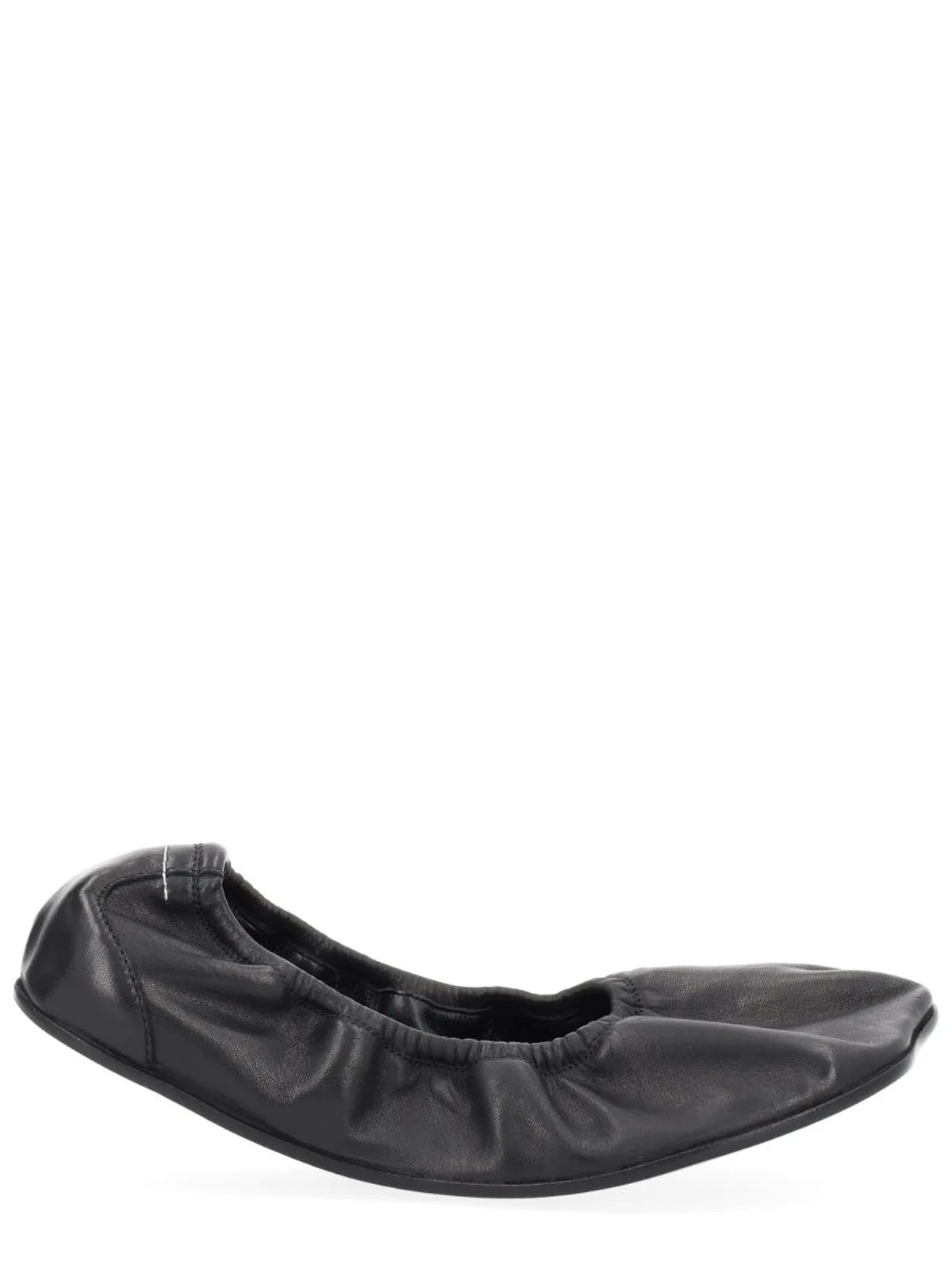 Mm6 maison margiela Black Leather Flats