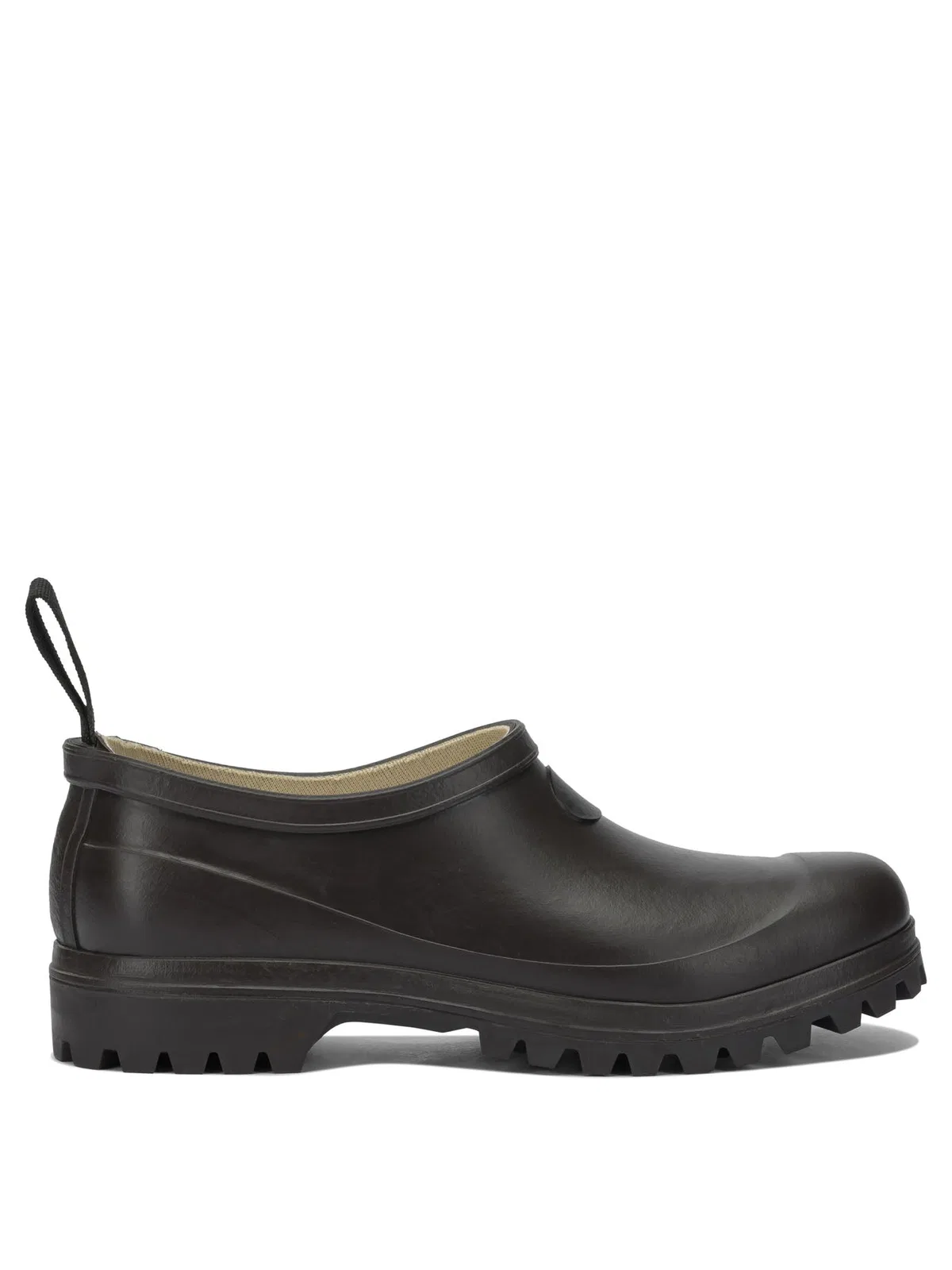 Superga Brown Rubber Cotton Lined Ankle Boots