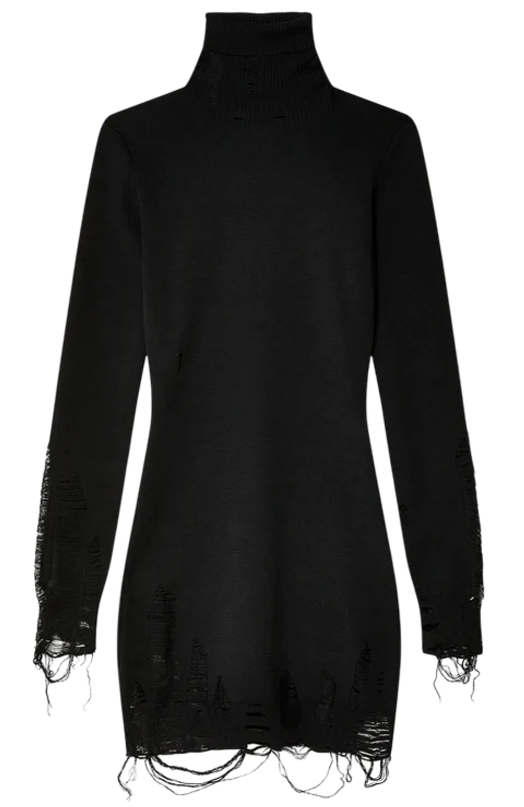 Mm6 maison margiela Cozy Blend Wool-Polyester Dress