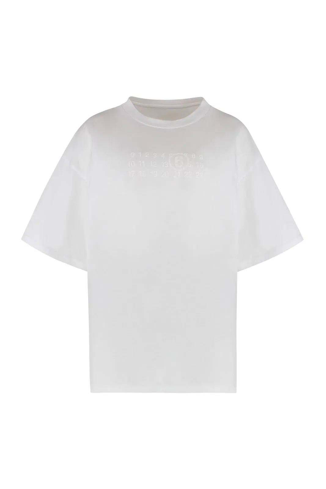 Mm6 maison margiela Cotton Crew-Neck T-Shirt