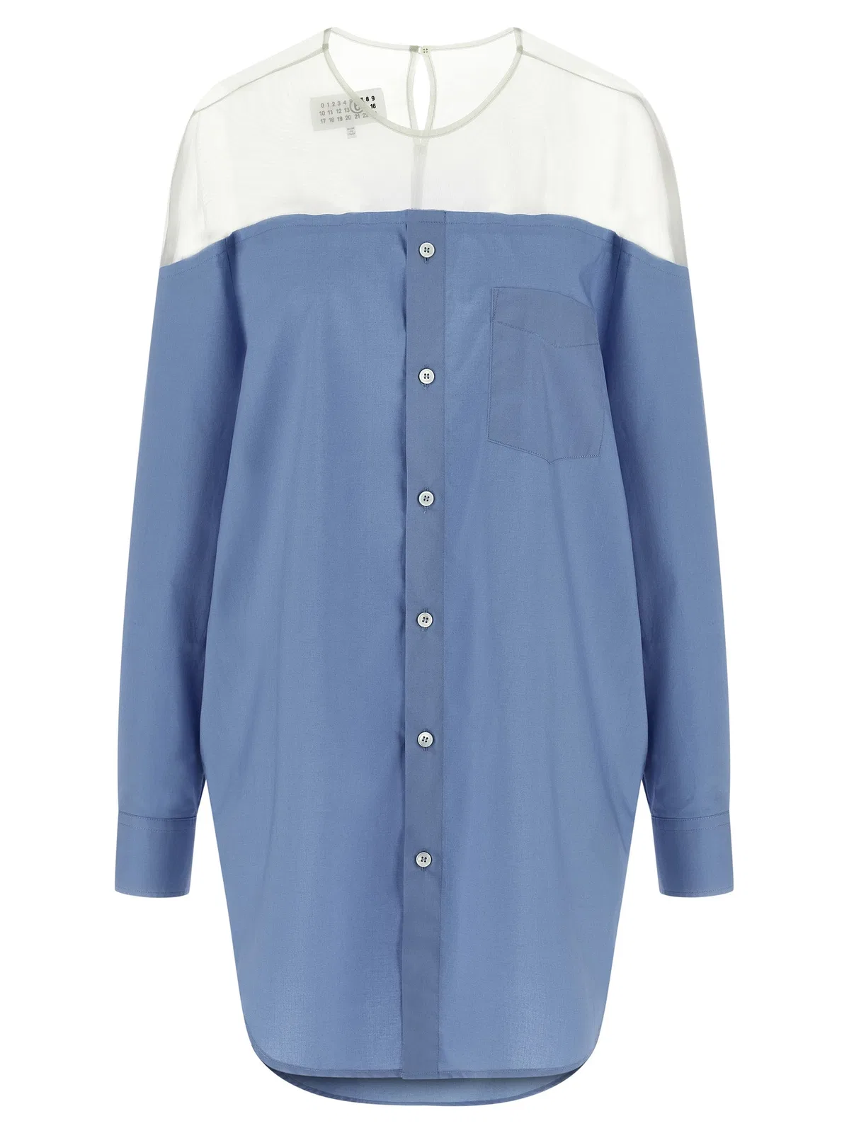 Mm6 maison margiela Tulle Insert Shirt