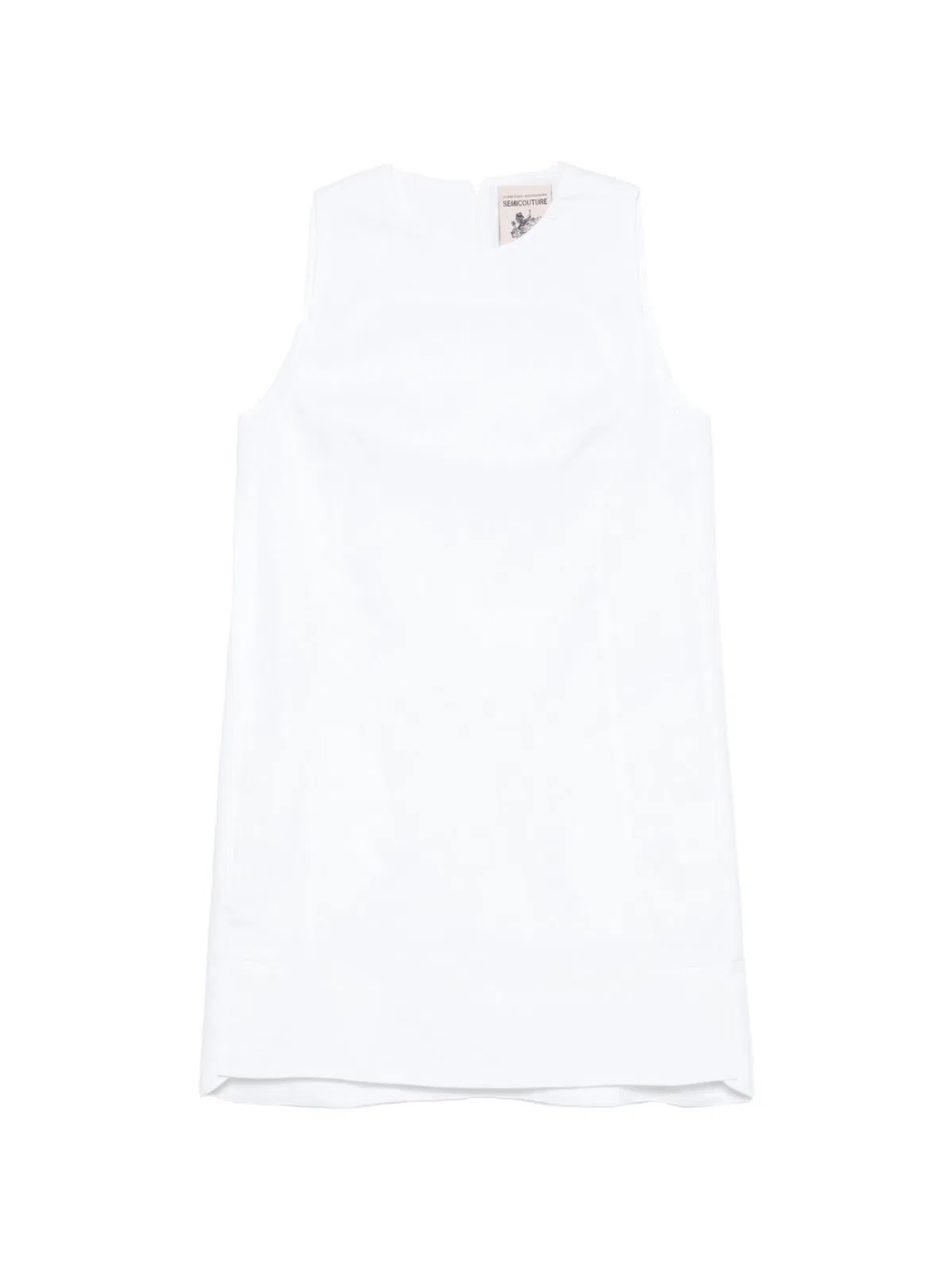 Semicouture Sheena Linen Mini Dress