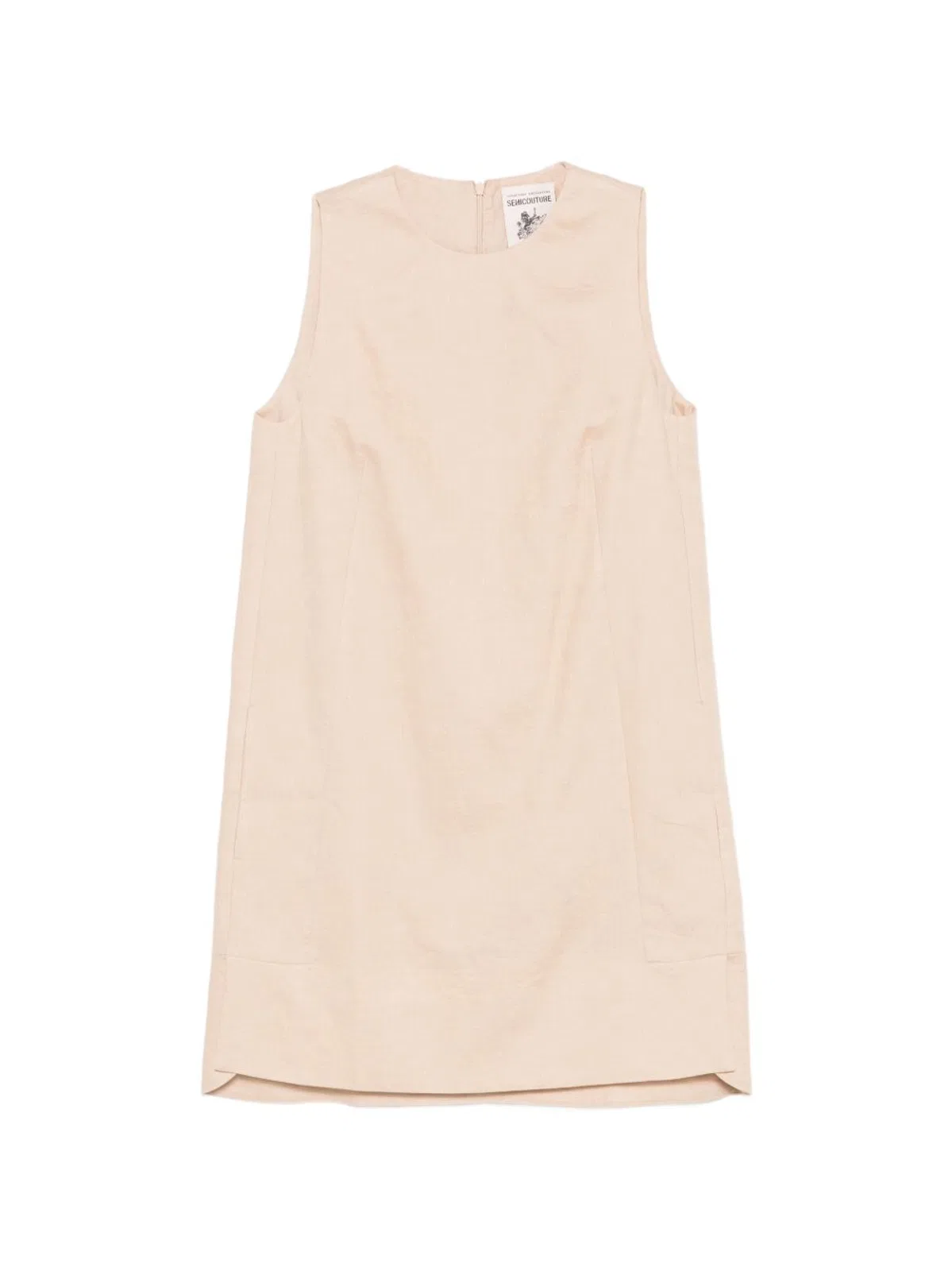 Semicouture Sheena Linen Mini Dress
