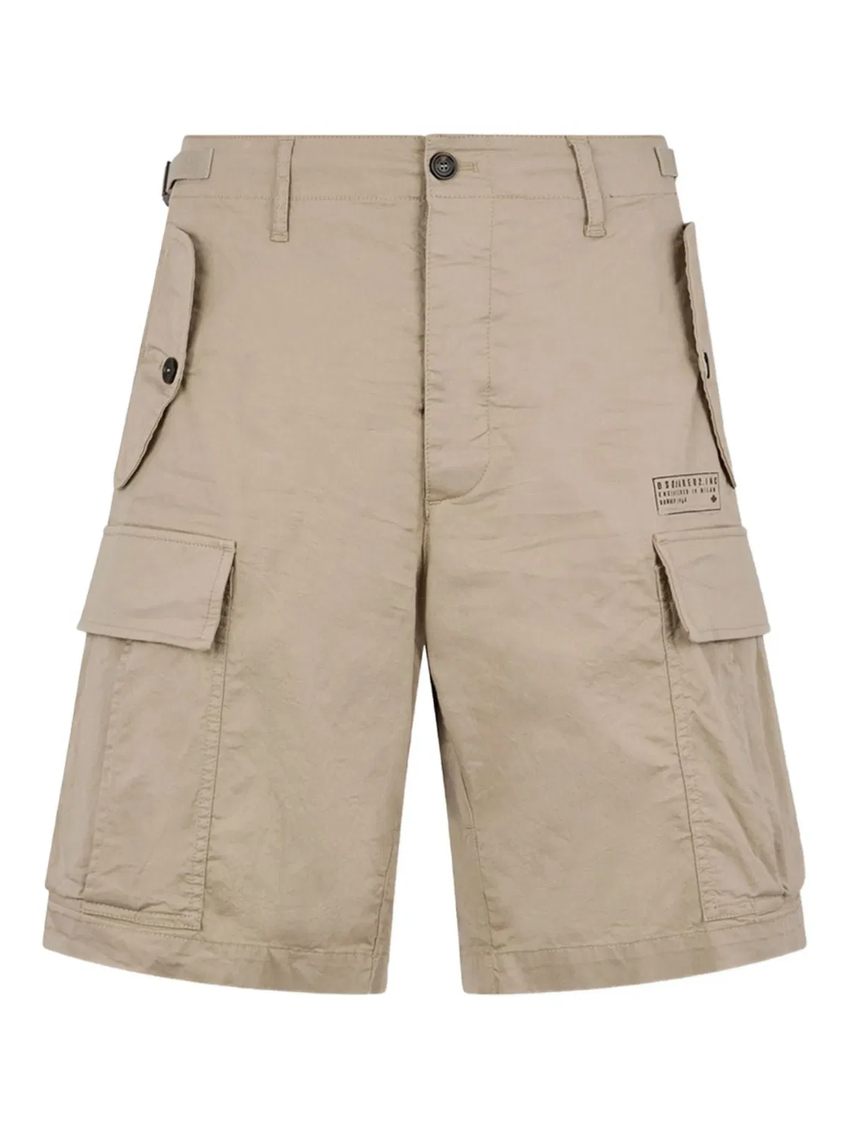 Dsquared2 Multiple-Pocket Belt-Loop Shorts