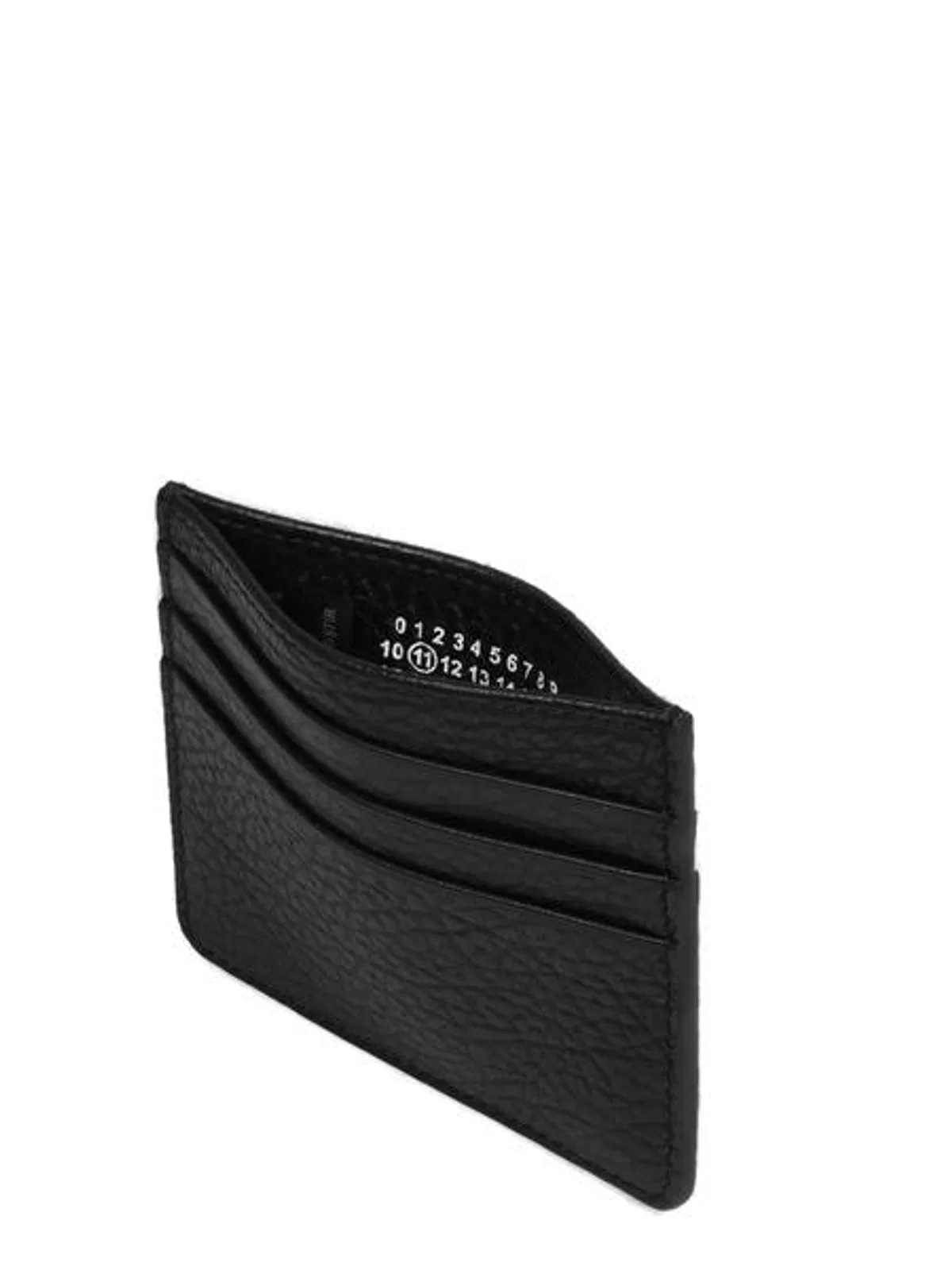 Maison Margiela Black Leather Card Holder
