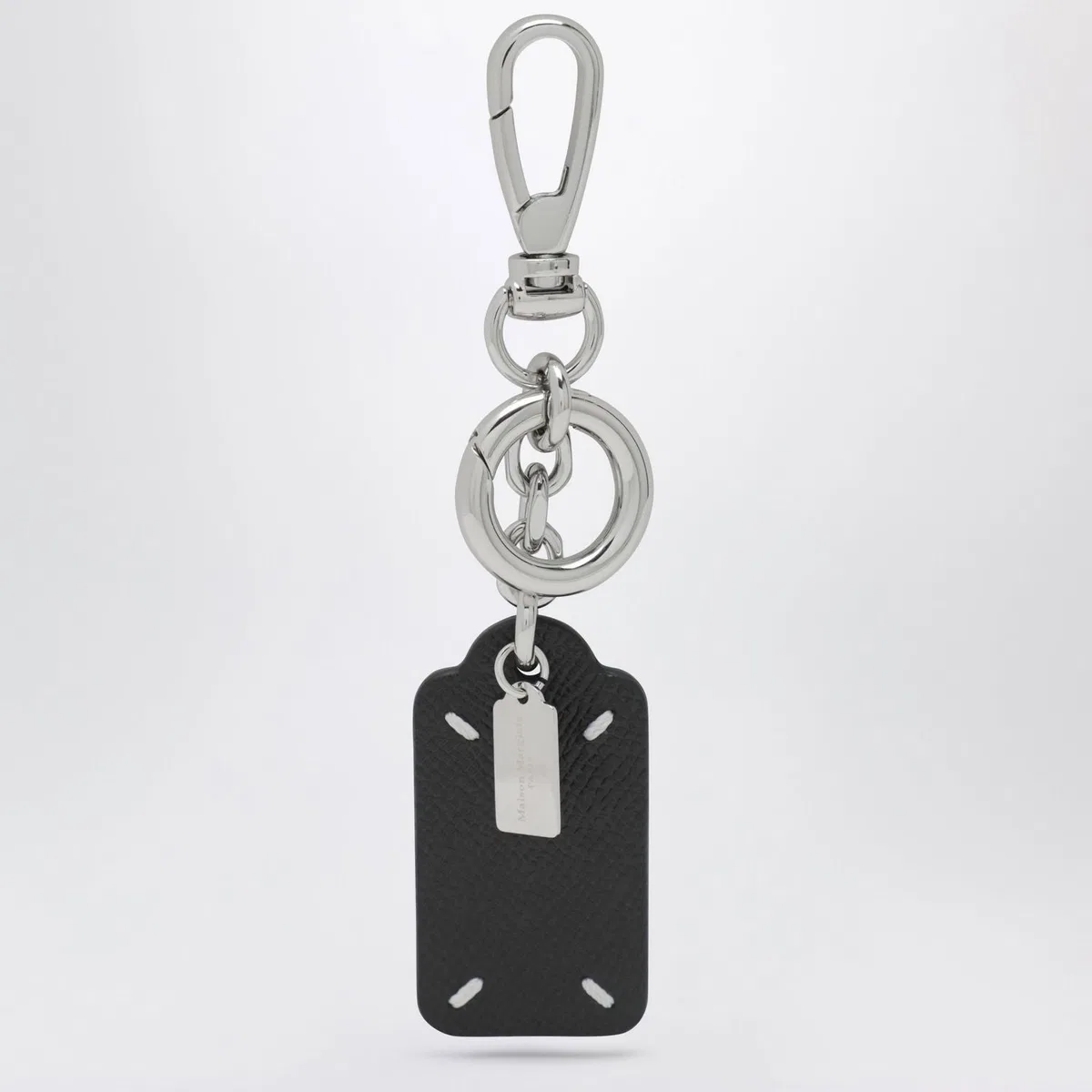 Maison Margiela Logo-Plaque Keyring