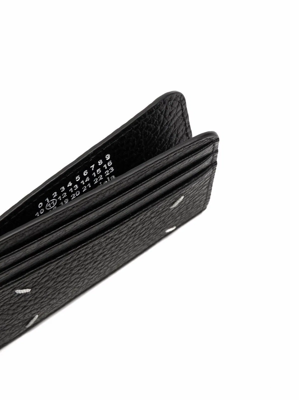 Maison Margiela Black Lather Card Holder