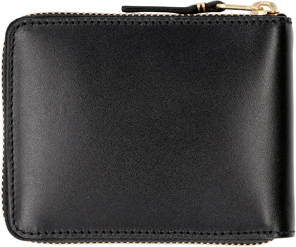 Comme Des Garçons Black Leather Wallet
