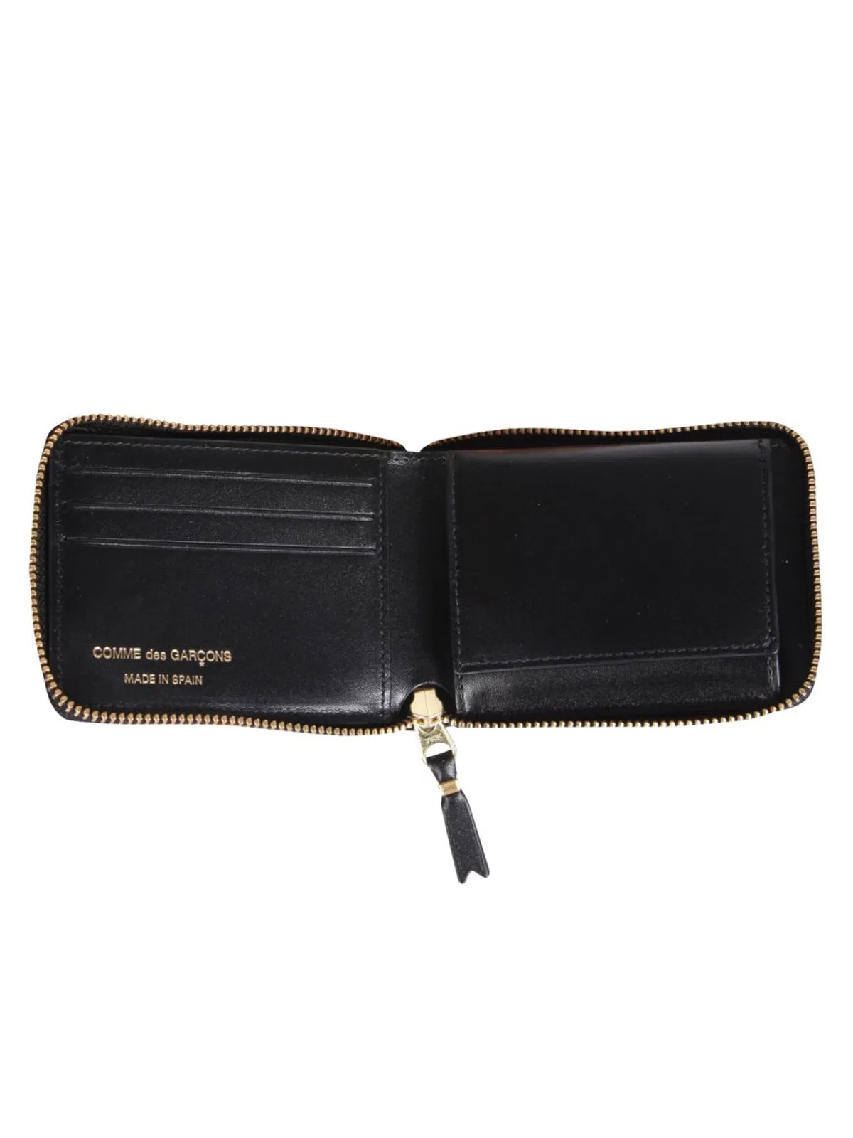 Comme Des Garçons Black Leather Wallet