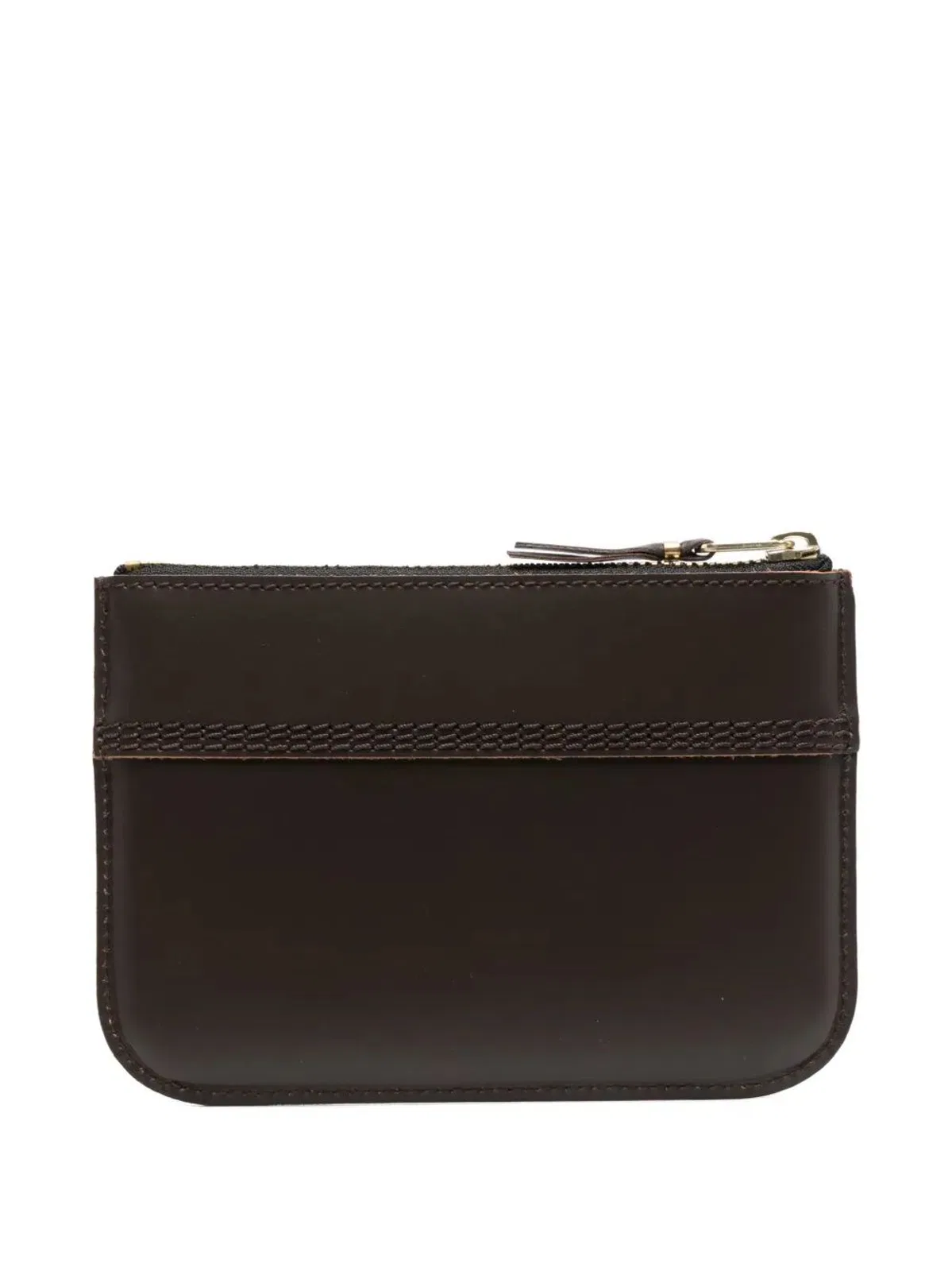 Comme Des Garçons Wallet Leather Coin Pouch With Zip