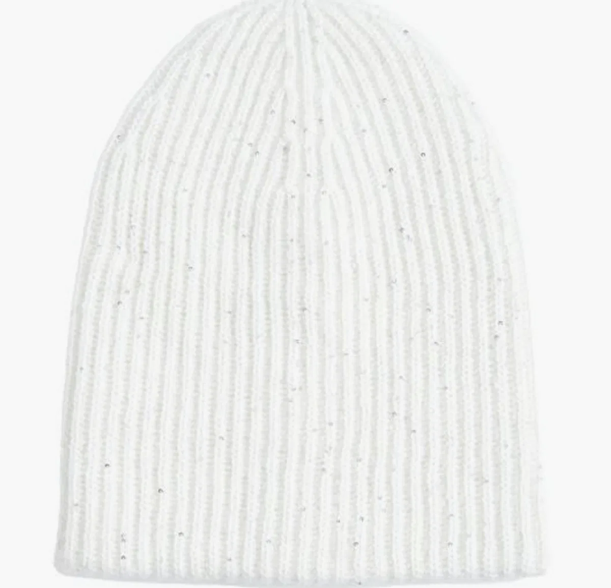 Fabiana Filippi Ribbed Knit Sequin Embellished Hat