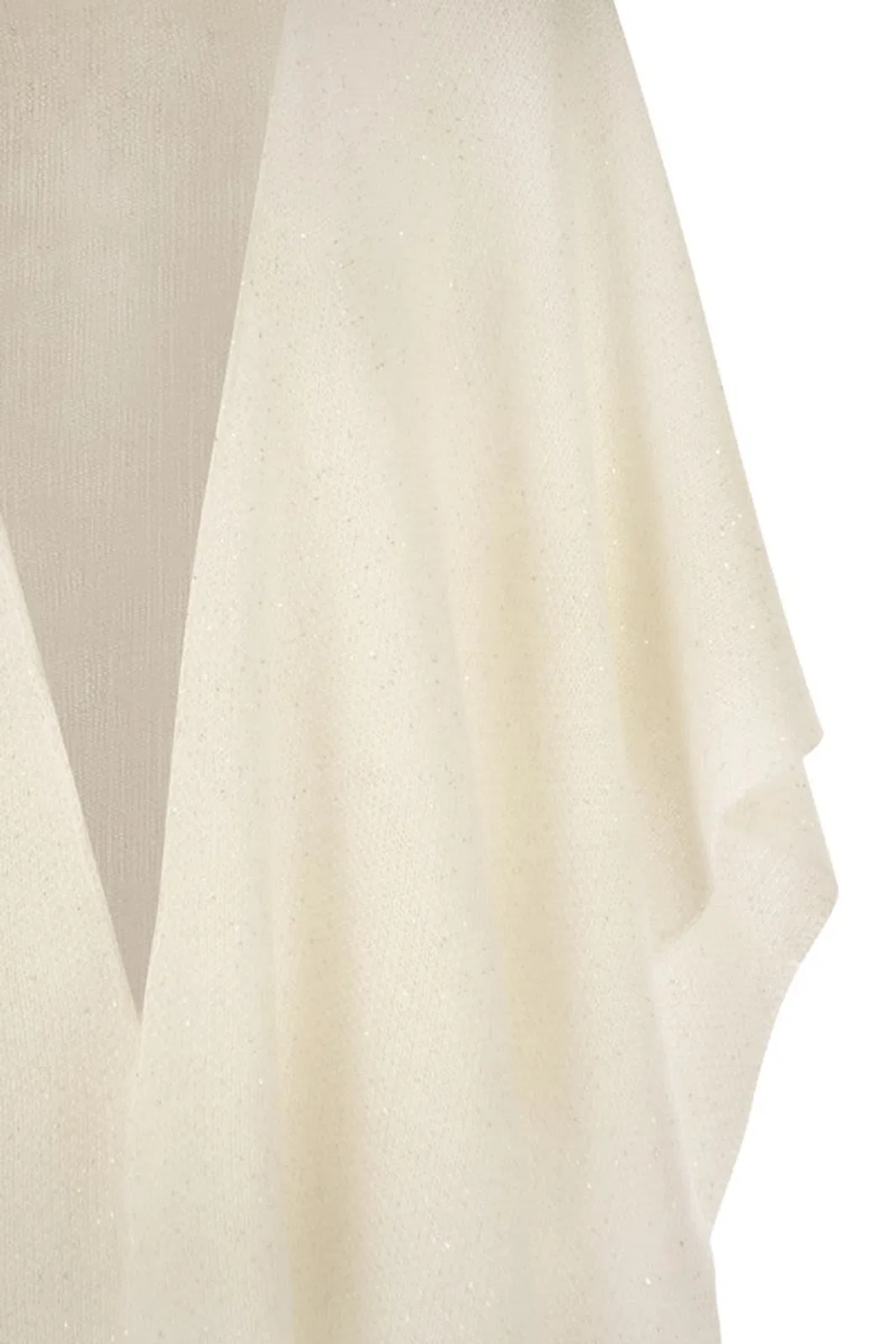 Fabiana Filippi Open Cape In Mohair And Alpaca With Micr