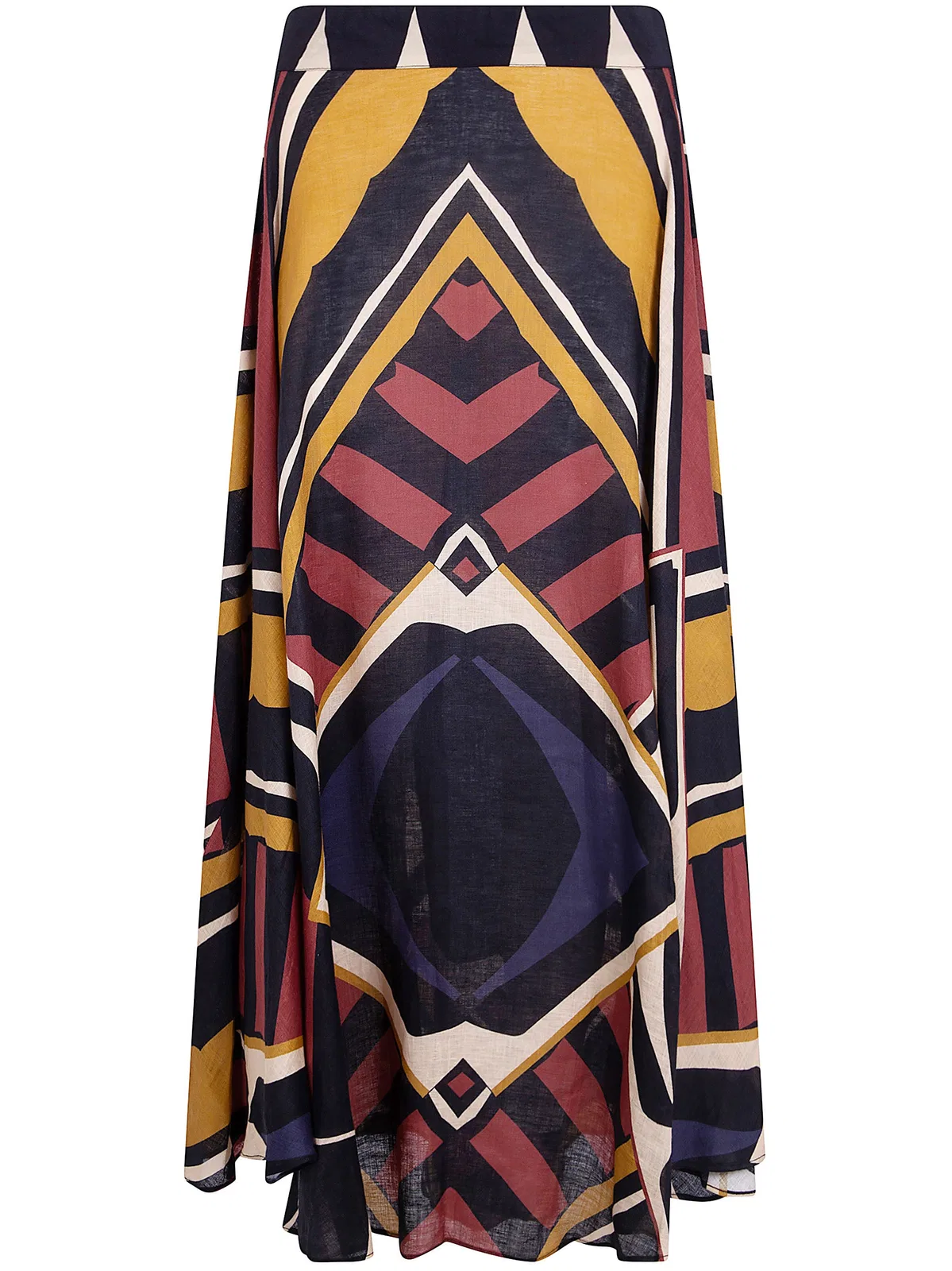 Volantis "Safi" Round Midi Skirt