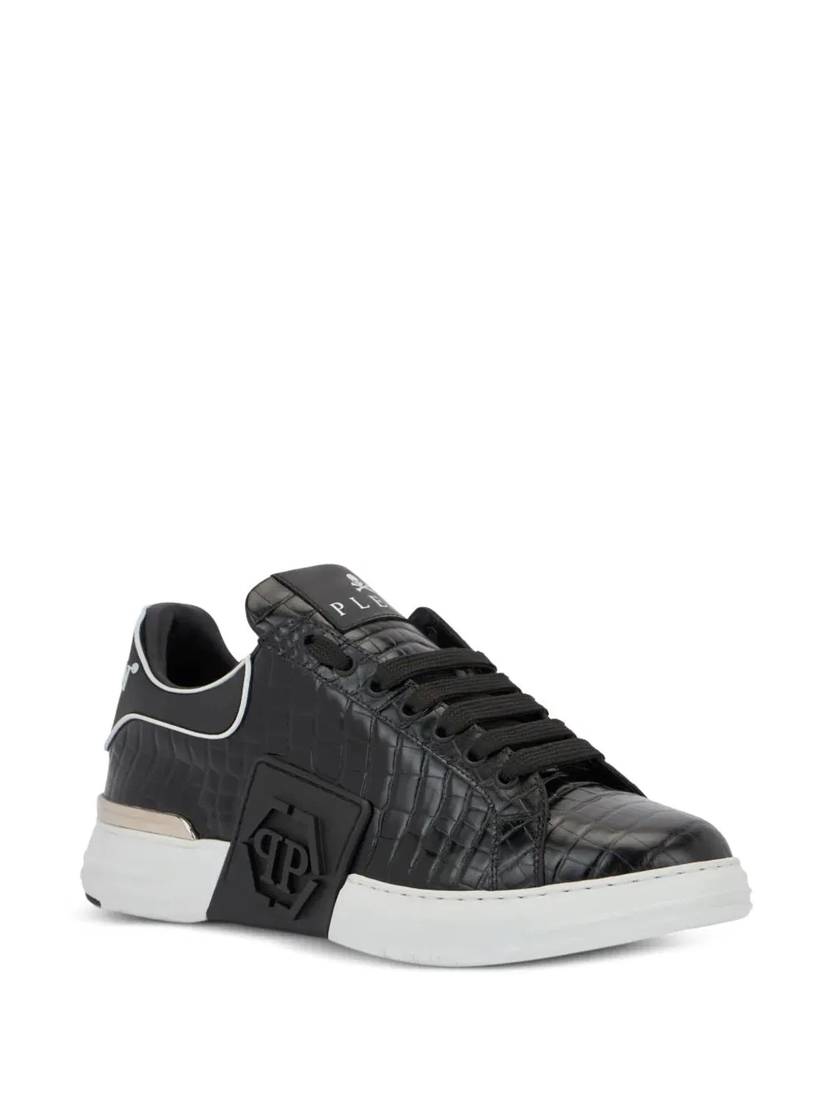 Philipp Plein Phantom Kick$ Cocco Embossed Low-Top Sne