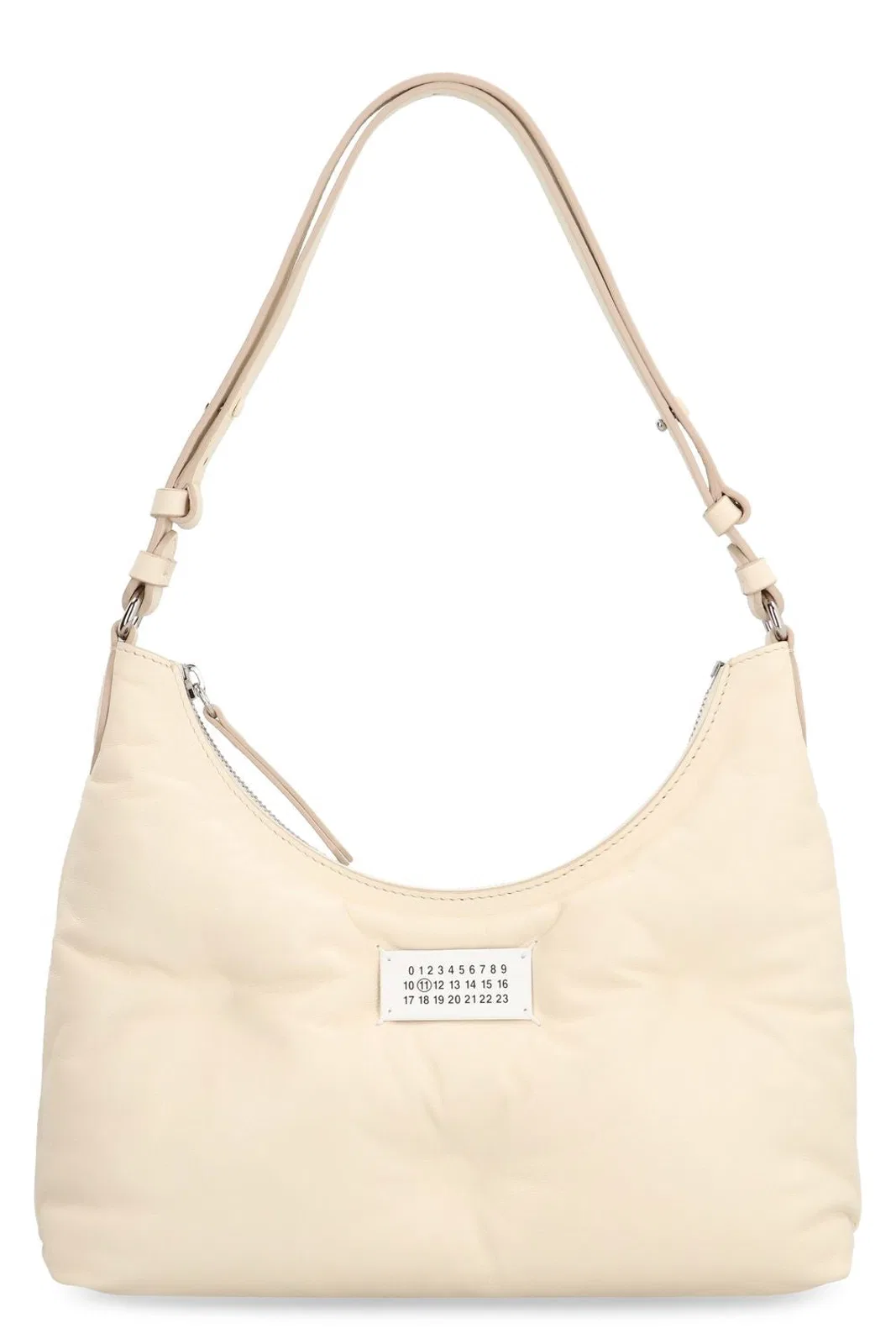 Maison Margiela Glam Slam Leather Hobo-Bag