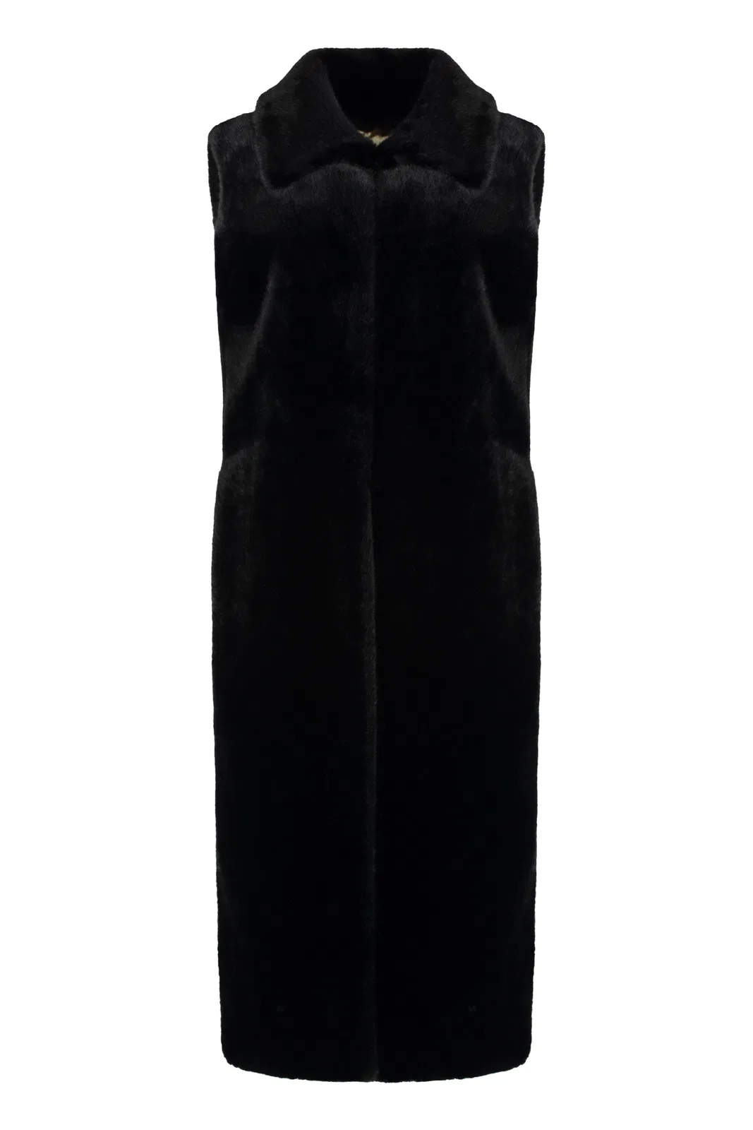 BB Couture Scarlet Faux Fur Waistcoat