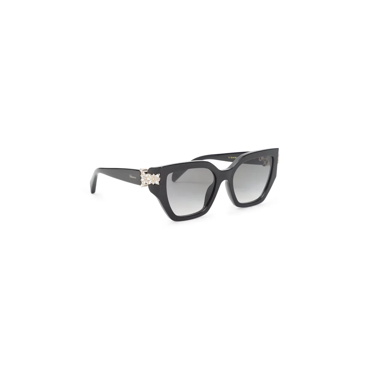 Chopard Black Acetate Sunglasses