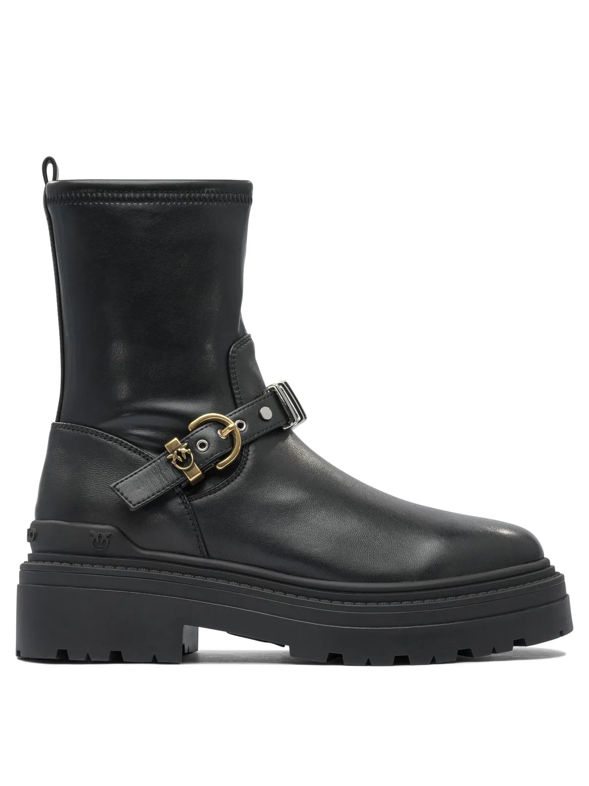 Pinko Black Rubber Boots