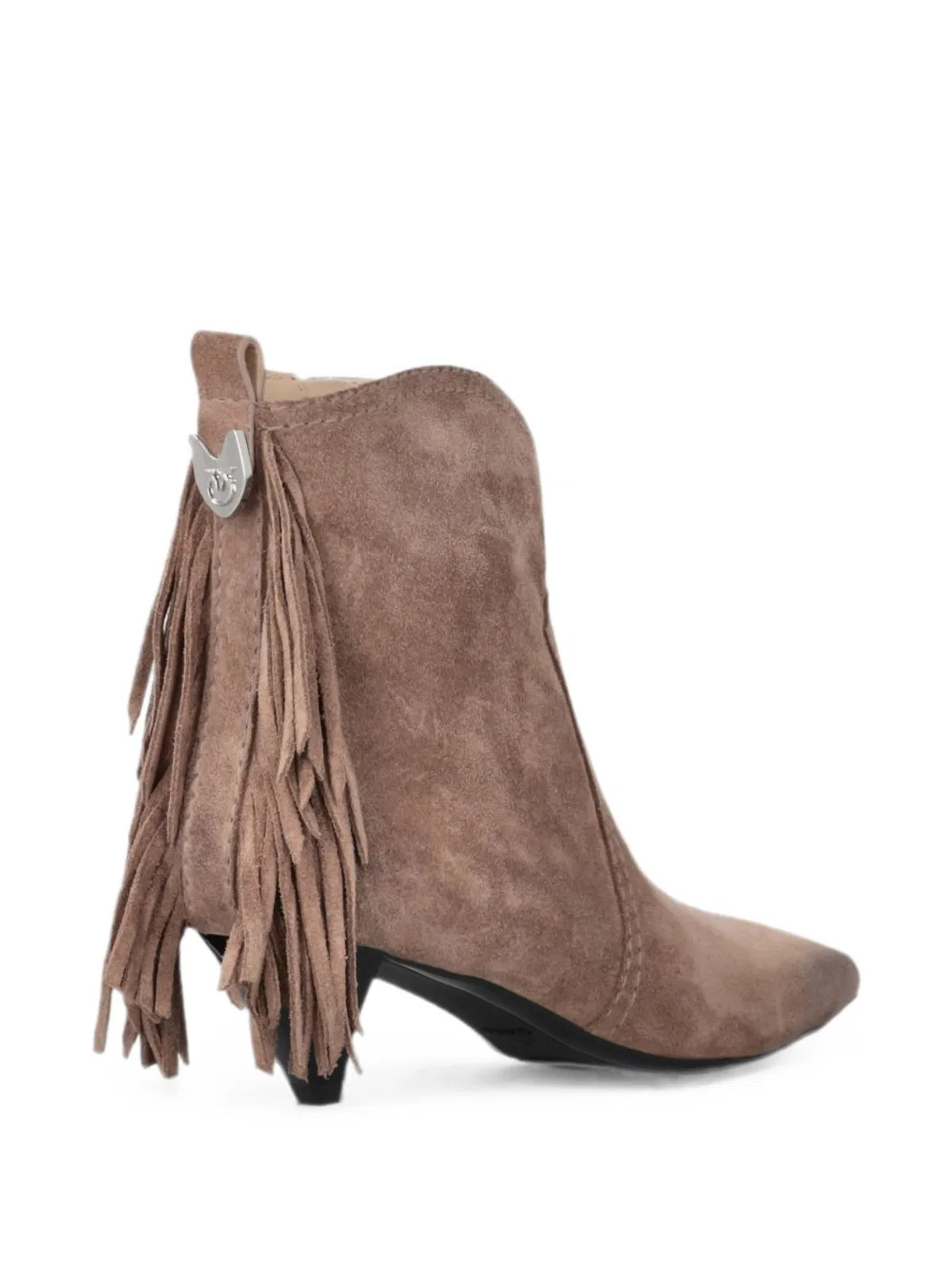 Pinko Flat Shoes In Suede.