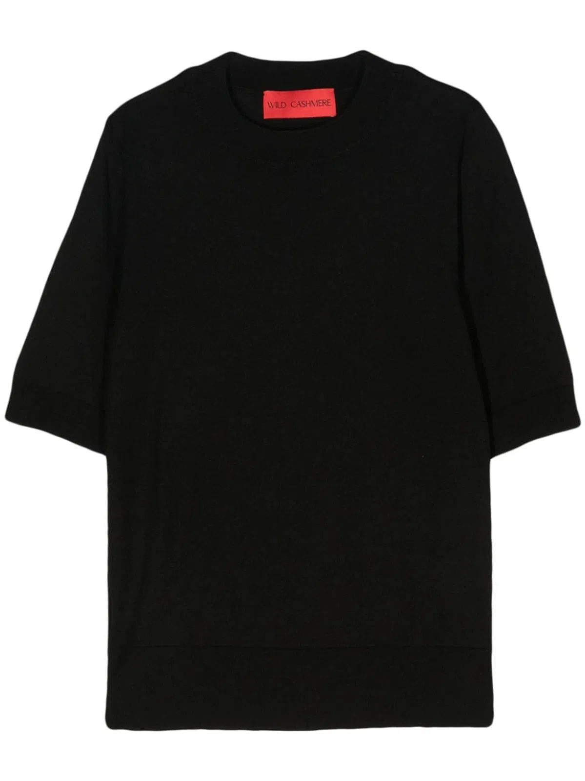 Wild Cashmere Silk And Cashmere Blend Half-Sleeve Swea
