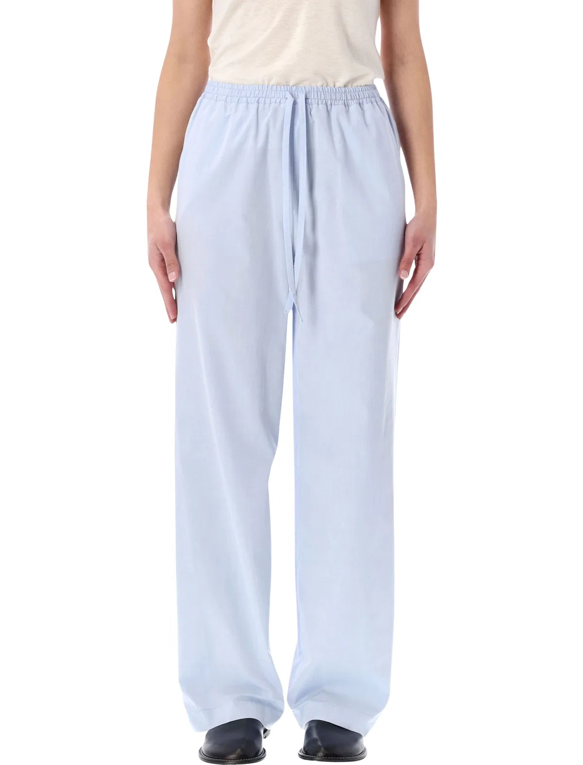 Loulou Sero Cotton Poplin Trousers