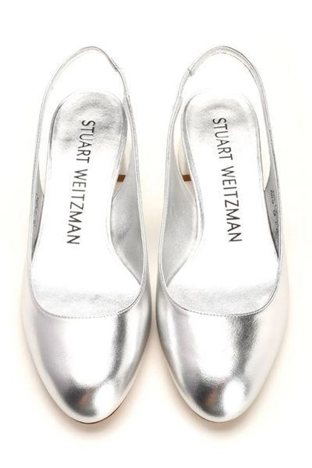 Stuart Weitzman Vivienne 35 Slingbac;Slv;5.5 C