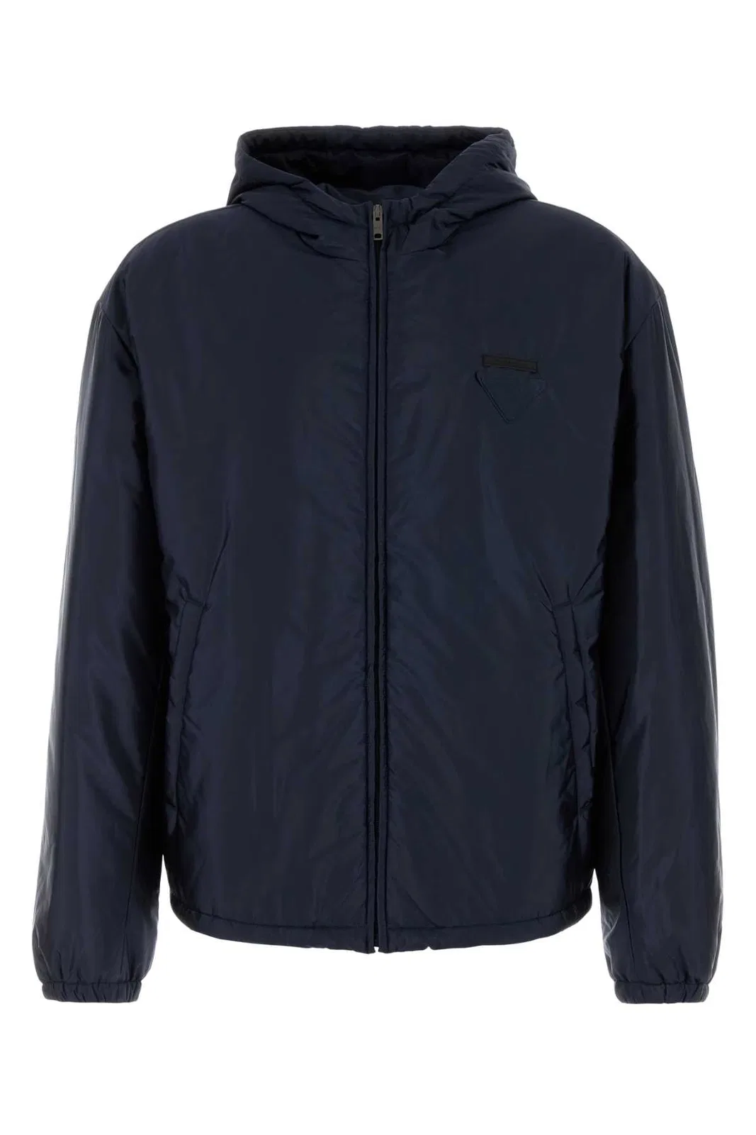 Prada Navy Blue Re-Nylon Padded Jacket
