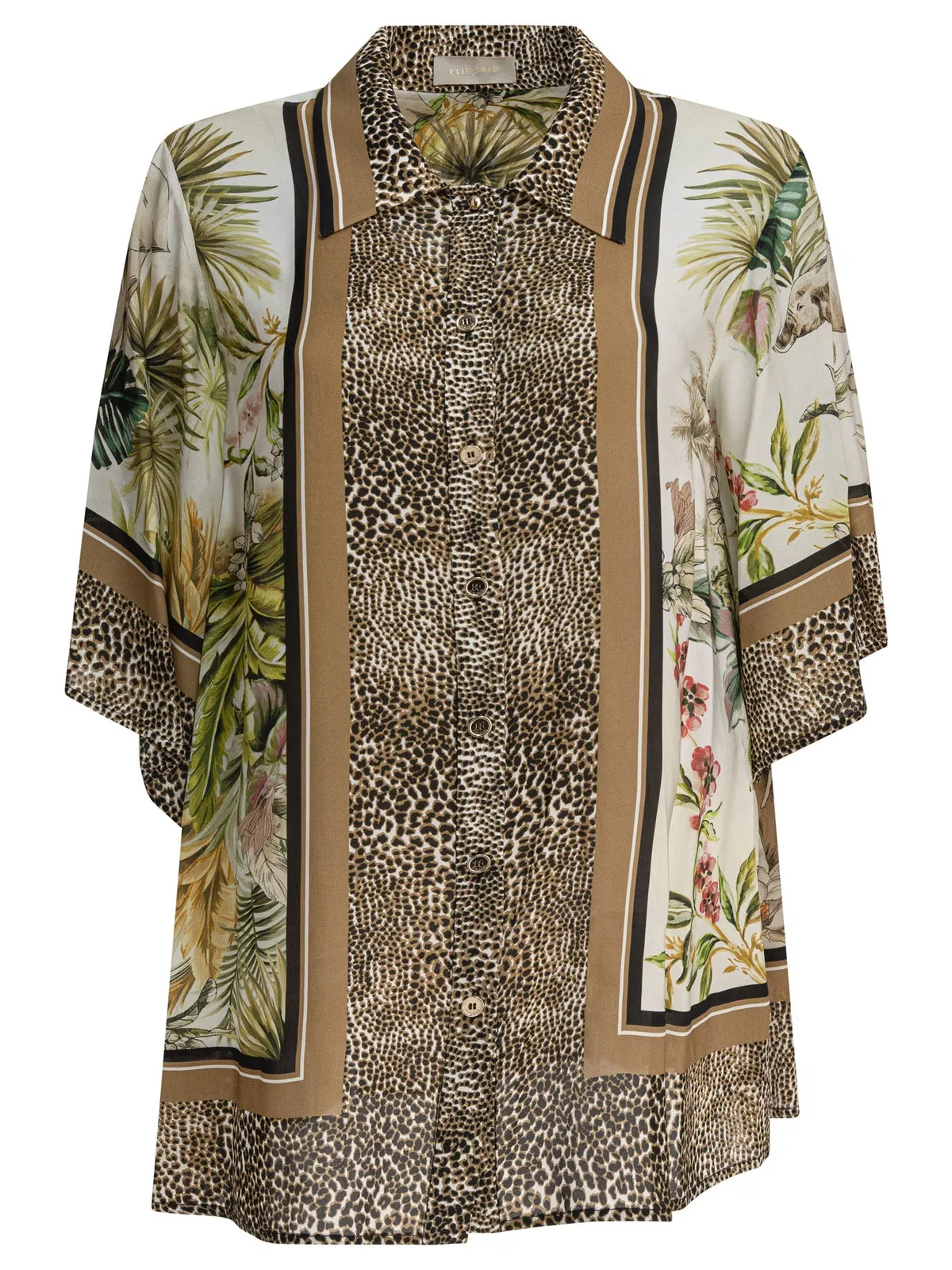 Elie Saab Savannah Print Shirt