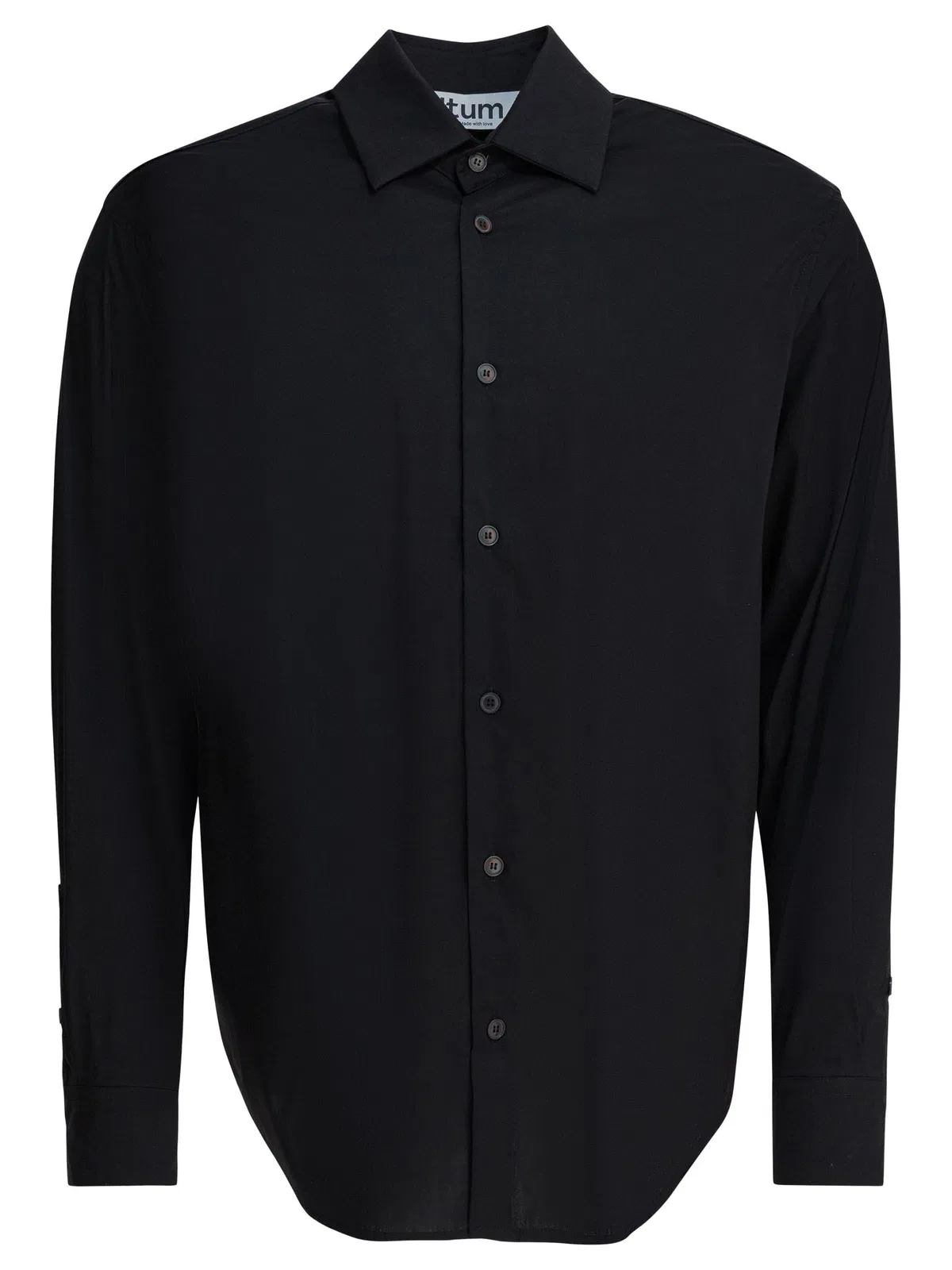 Altum Black Cotton Blend Shirt