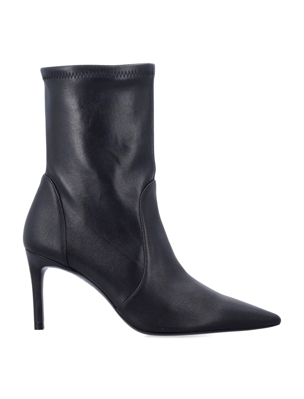 Stuart Weitzman Stuart Power 75 Stretch Sock Booties Stu