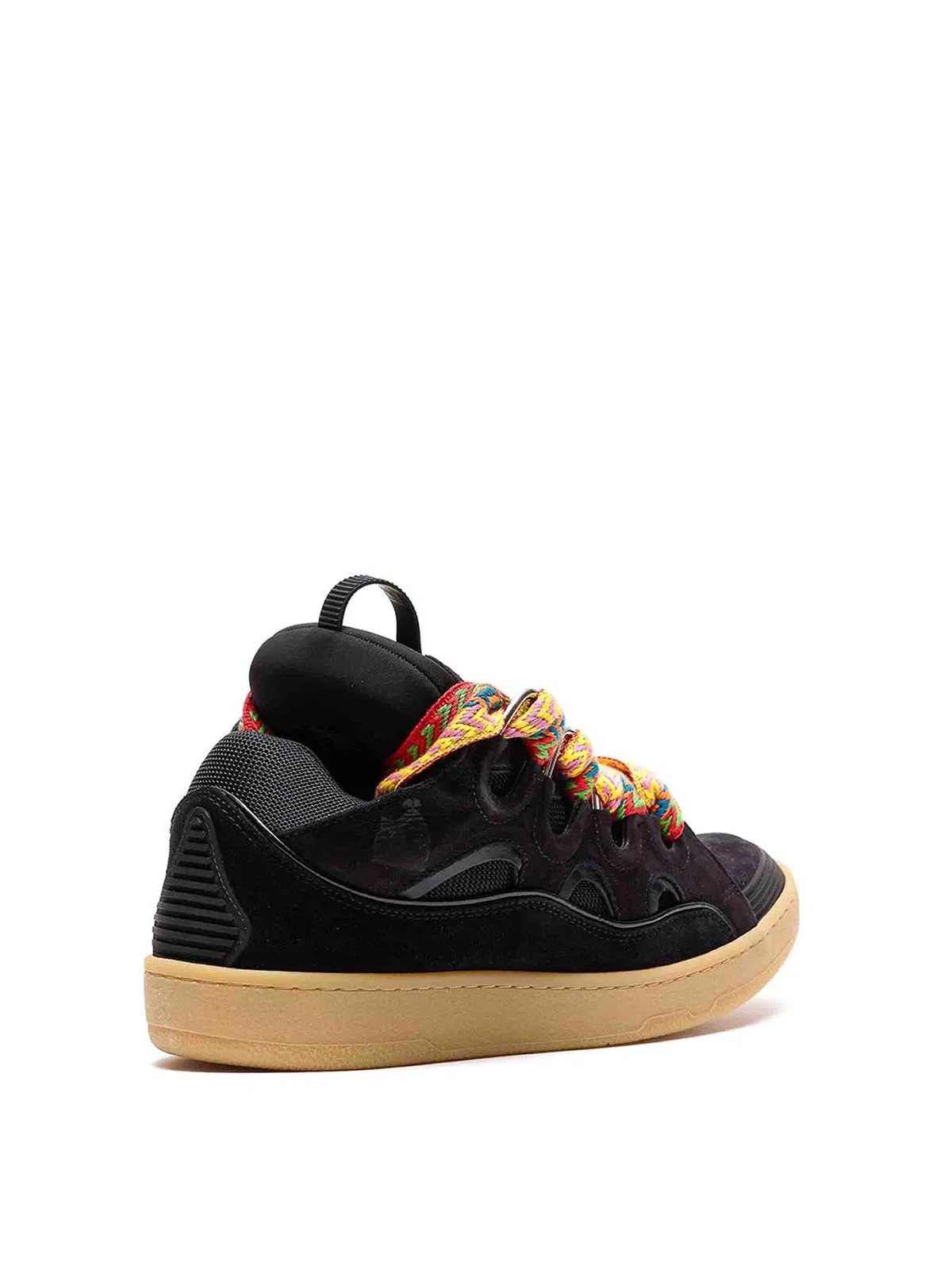 Lanvin Black Curb Sneakers