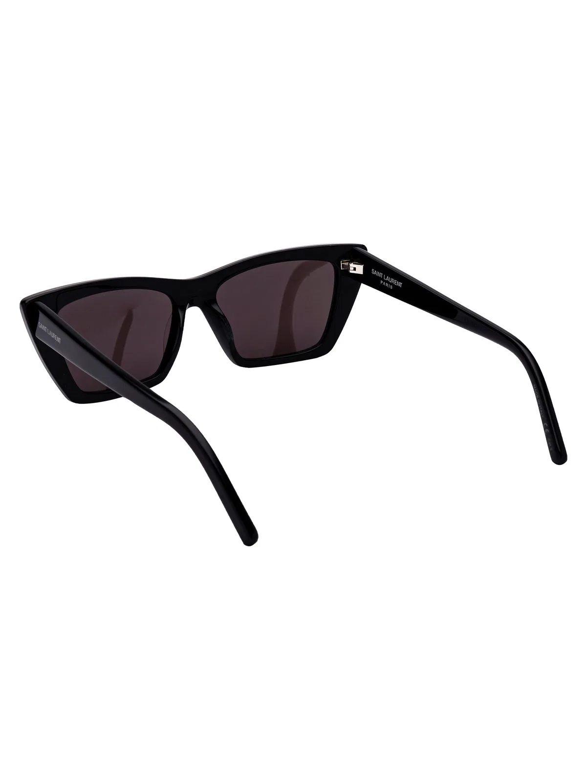 Saint Laurent Black-Black-Grey Acetate Sunglasses