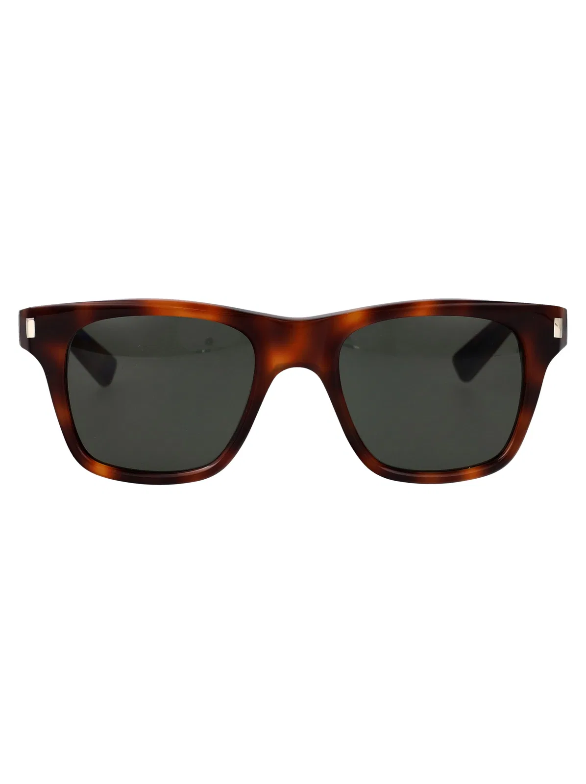 Saint Laurent Havana-Havana-Grey Acetate Sunglasses