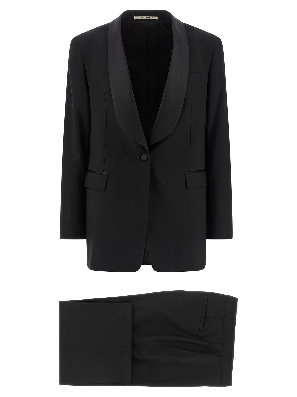 Tagliatore 'Clarita' Tuxedo Dress