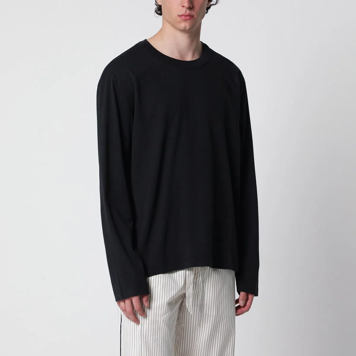 Tekla Black Longsleeve Tshirt