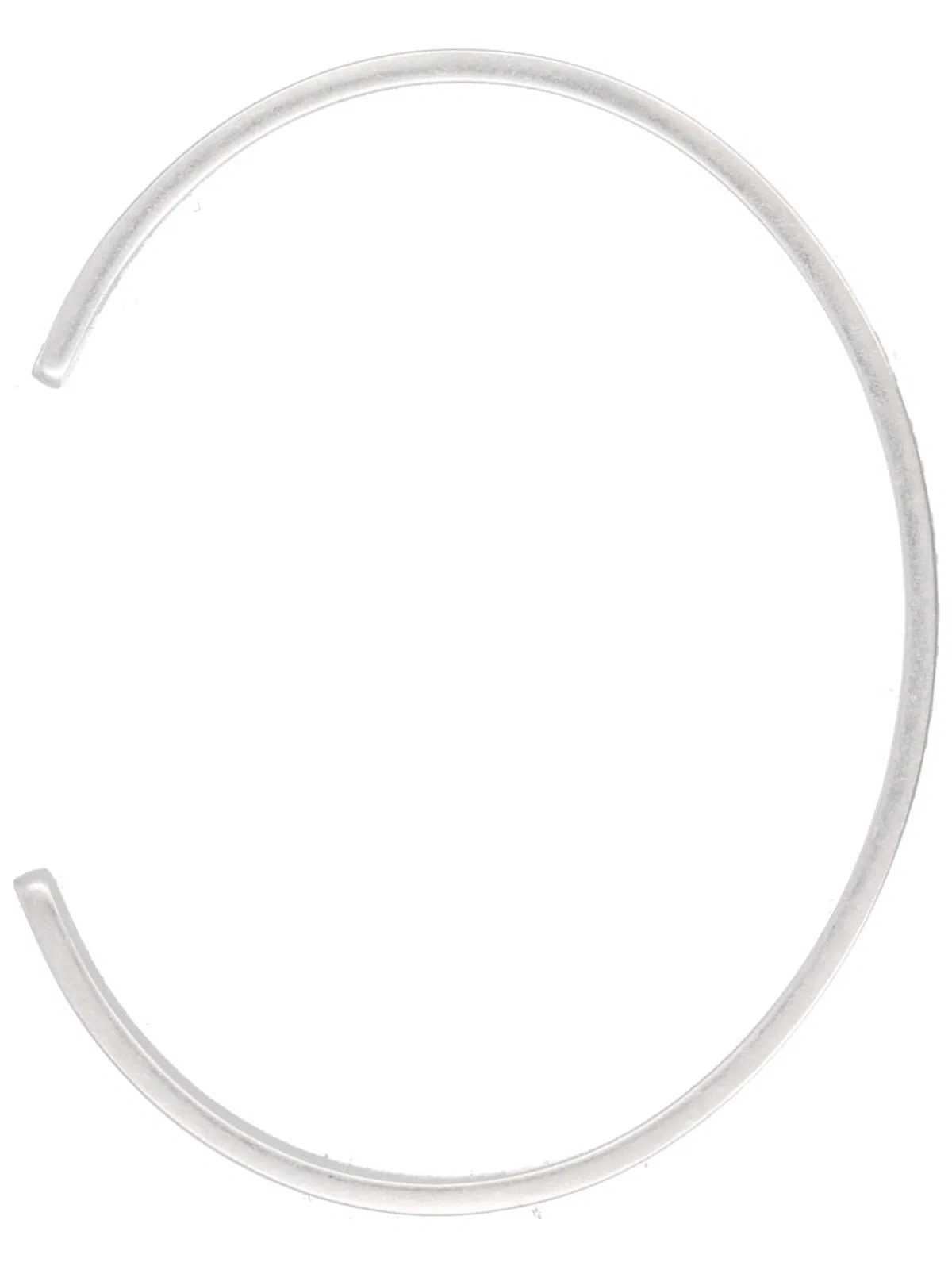 Maison Margiela Grey Brass Earrings