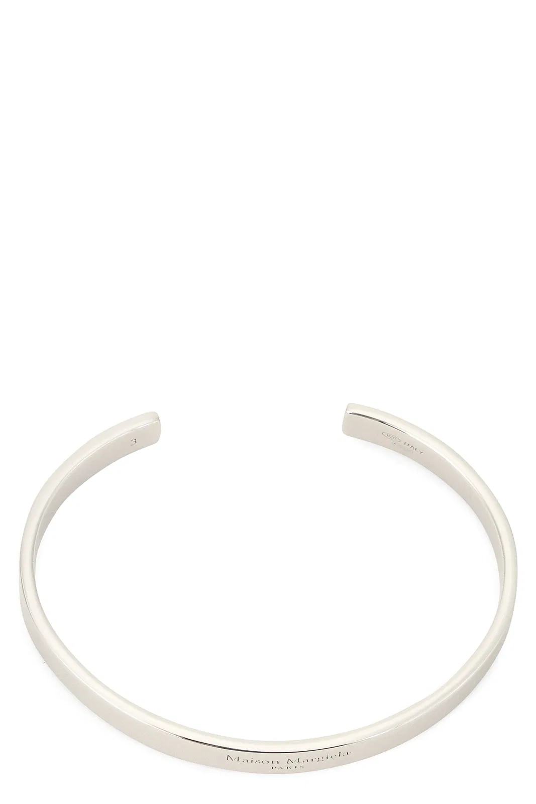 Maison Margiela Rigid Silver Bracelet