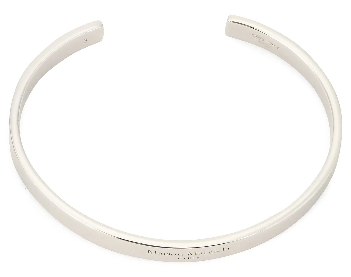 Maison Margiela Rigid Silver Bracelet
