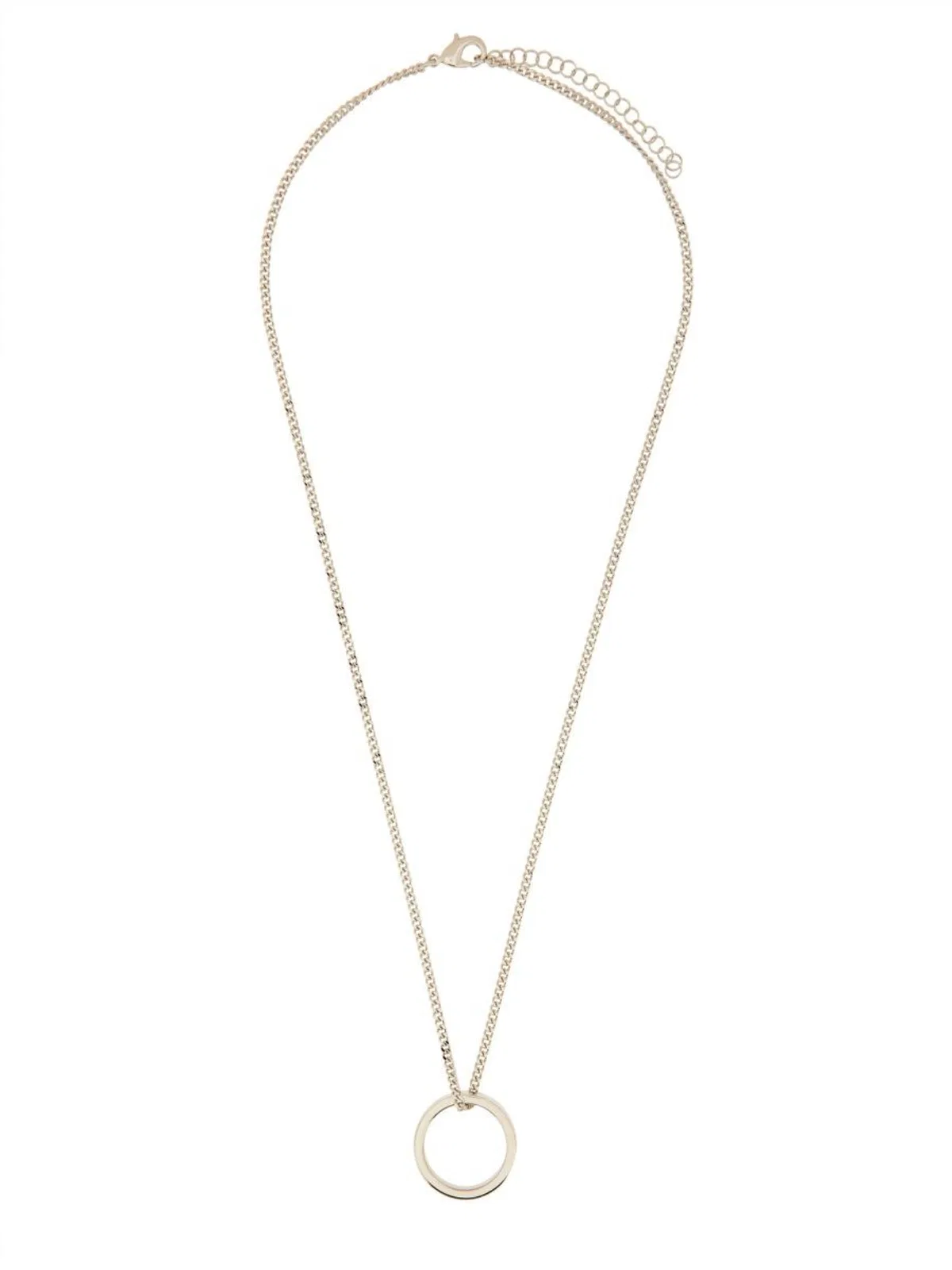Mm6 maison margiela Minimal Logo 6Mm Pendant Riing
