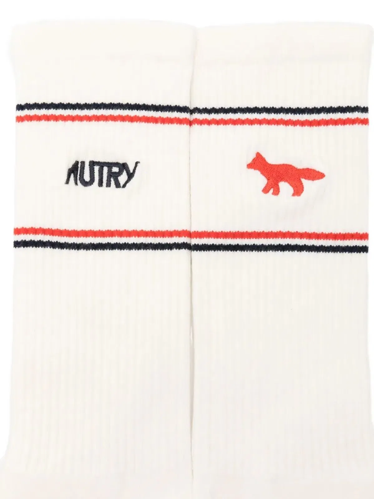 Autry x Maison Kitsuné Socks With Logo