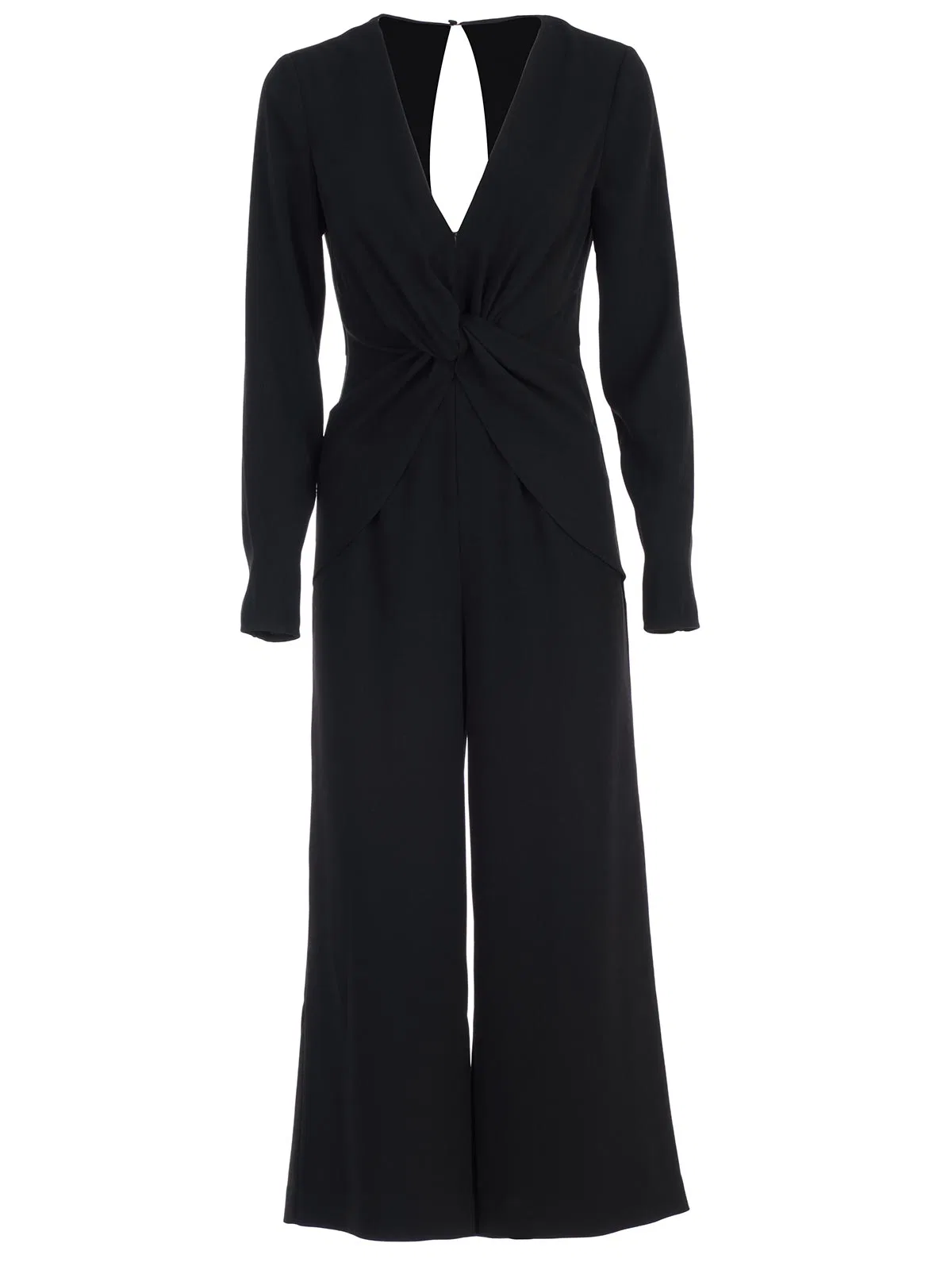 Self-Portrait Jumpsuit L/S V Neck