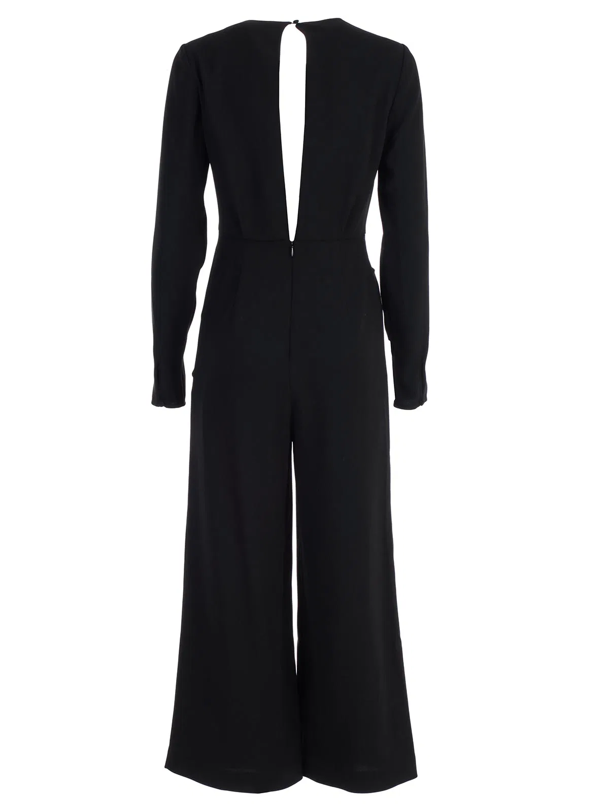 Self-Portrait Jumpsuit L/S V Neck