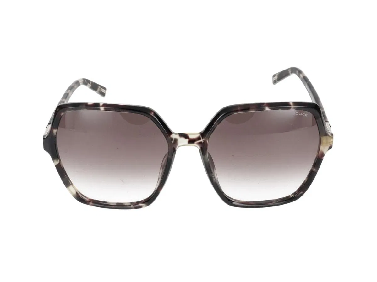 Police Eyeglasses Splf36 05Aw Shiny Havana Soya