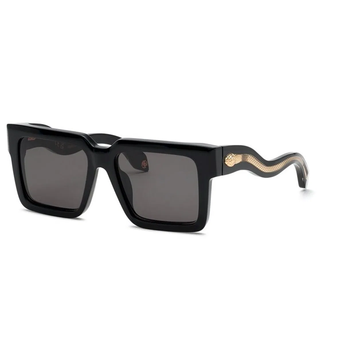 Roberto Cavalli Nero Lucido Acetate Sunglasses