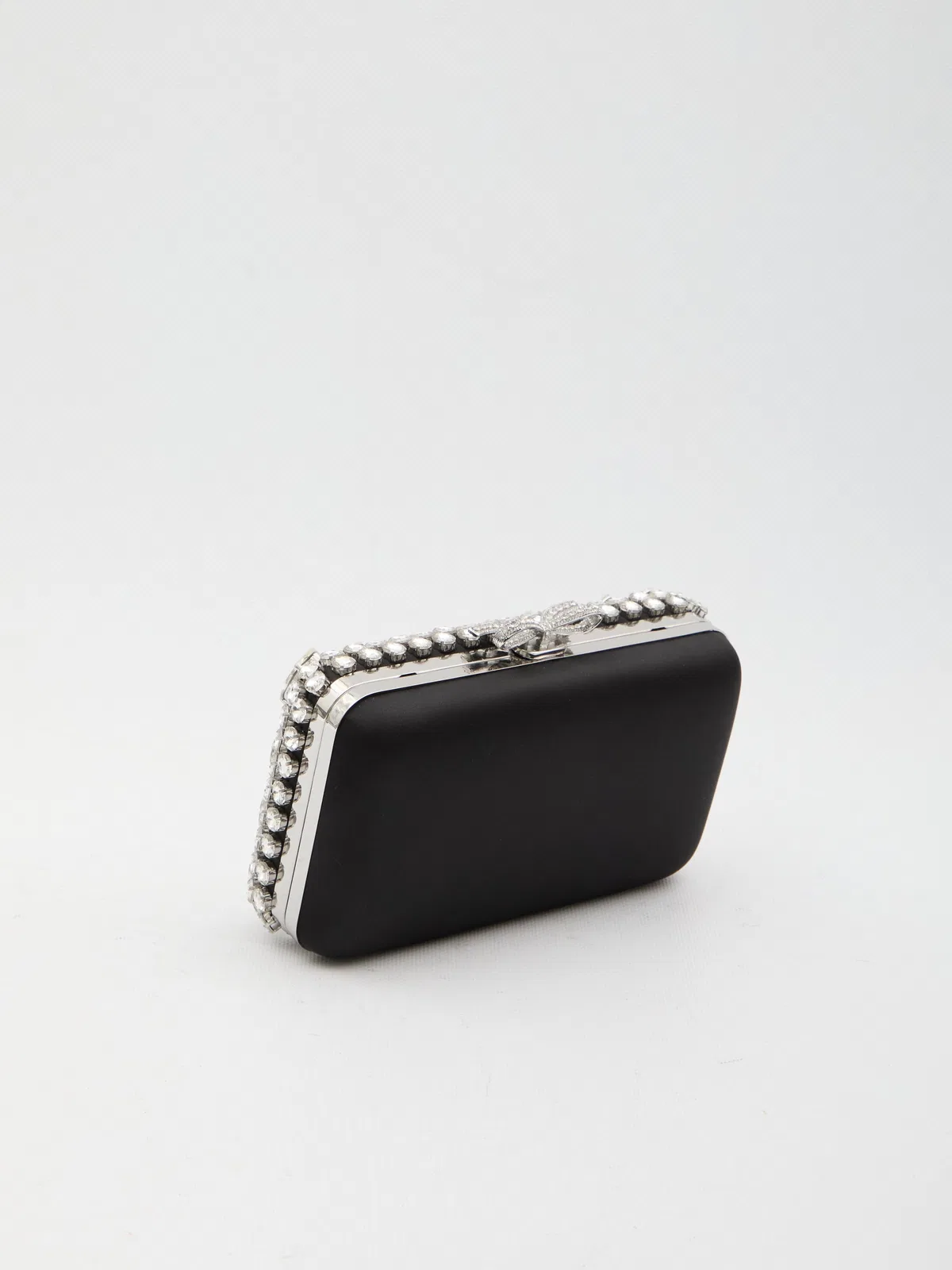 Self-Portrait Clutch With Crystals