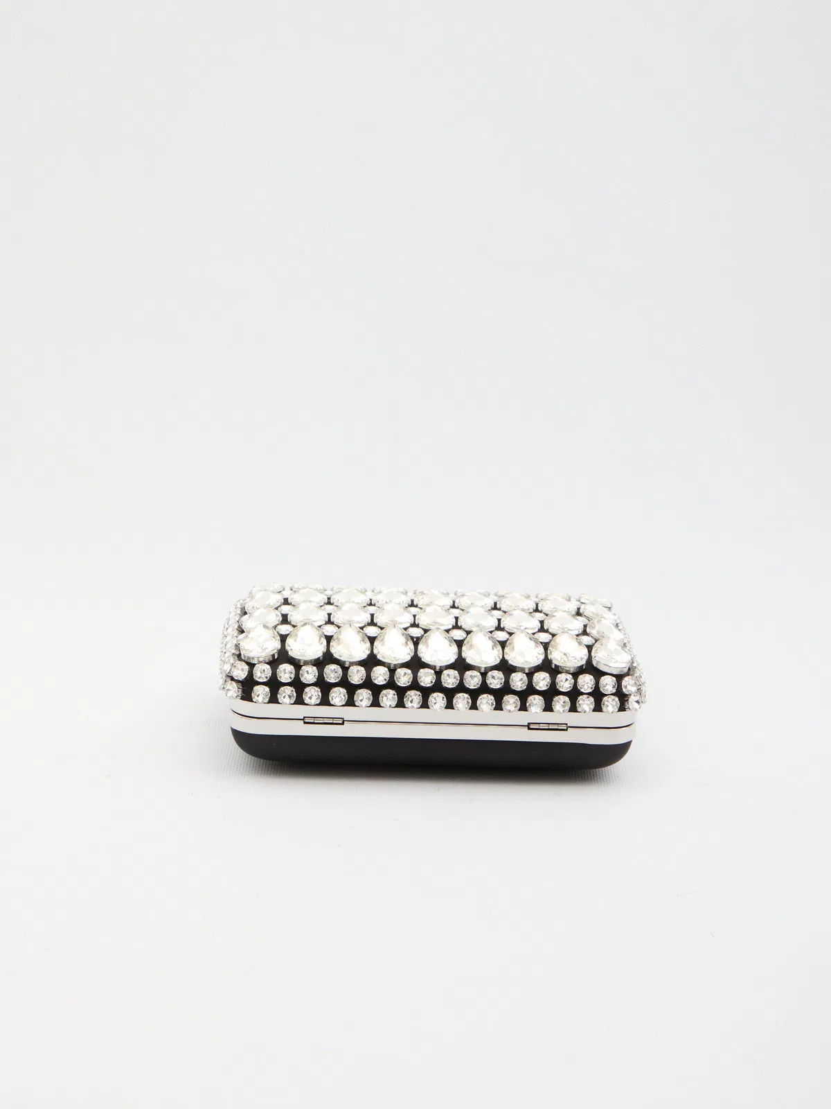 Self-Portrait Clutch With Crystals